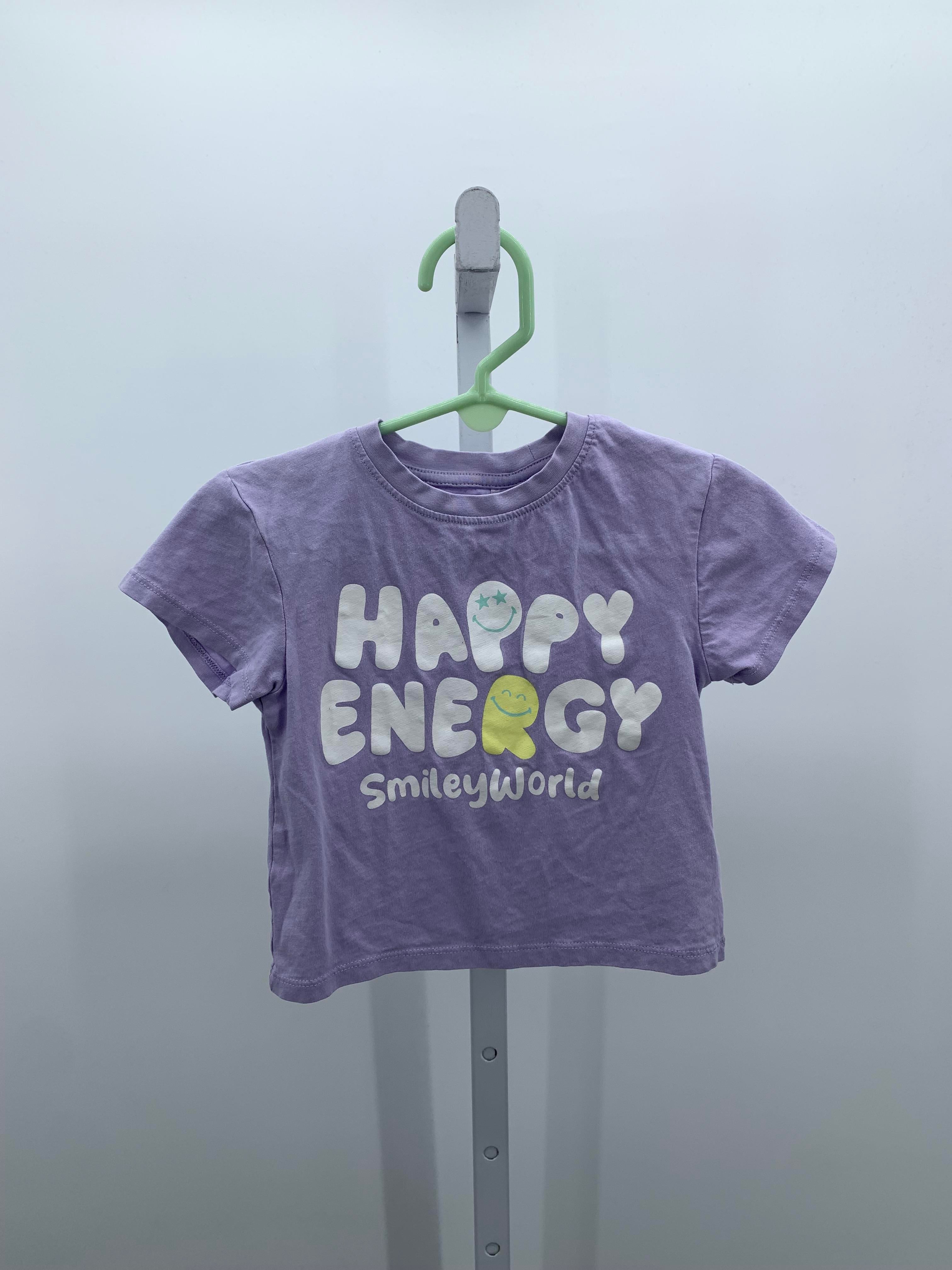 H&M Size 2T Girls Short Sleeve Shirt