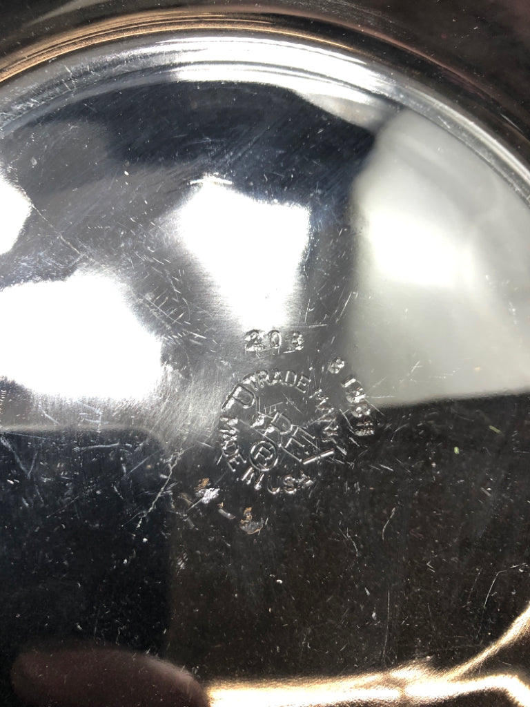 PYREX PIE/BAKING DISH.