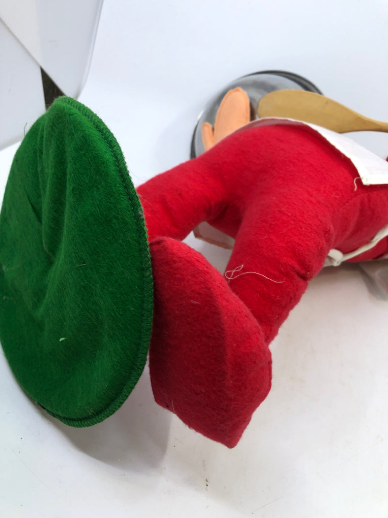 LARGE SANTA CLAUS WITH BOWL- ANNALEE.
