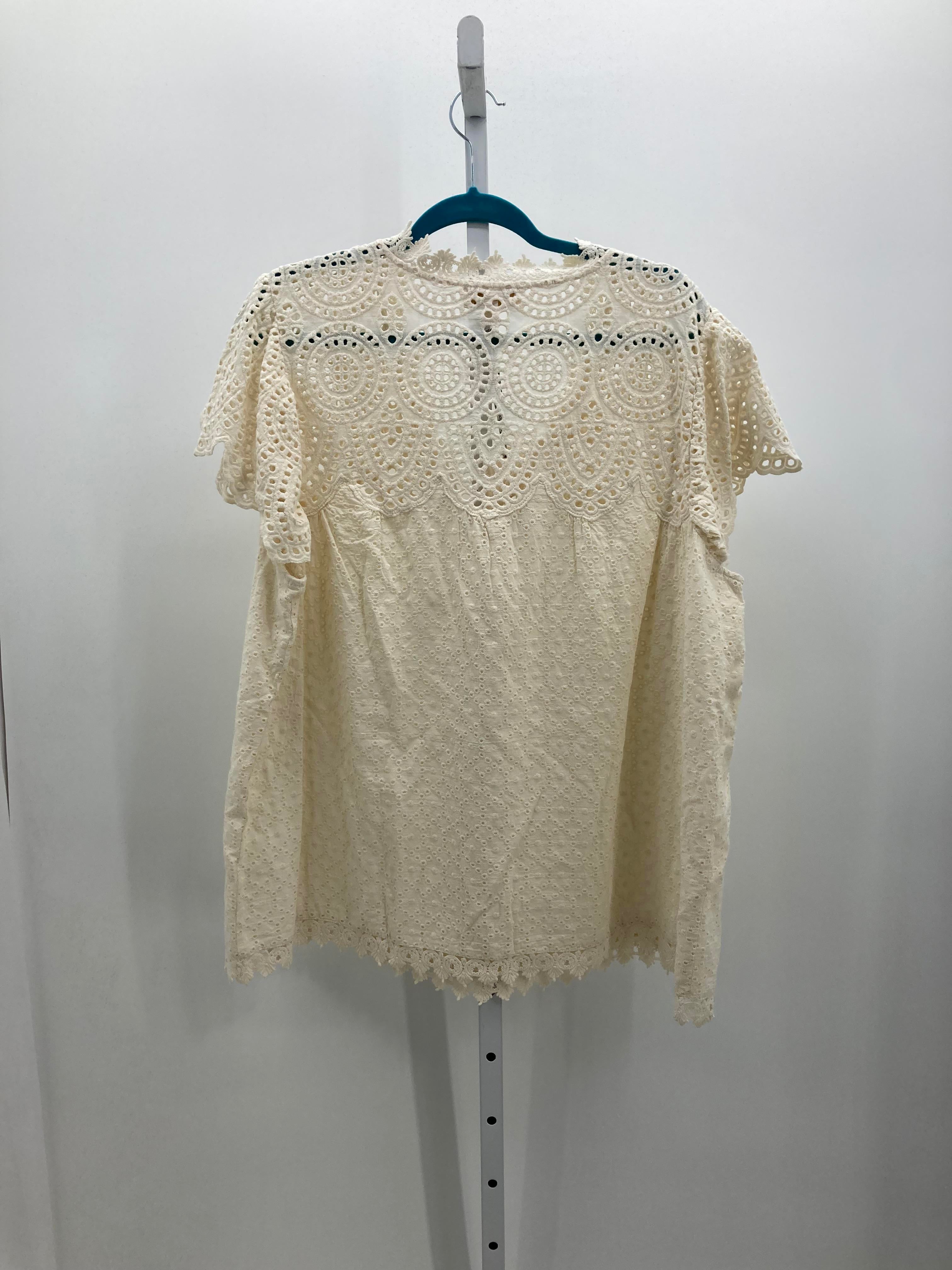 Size 2X Womens Short Sleeve Shirt