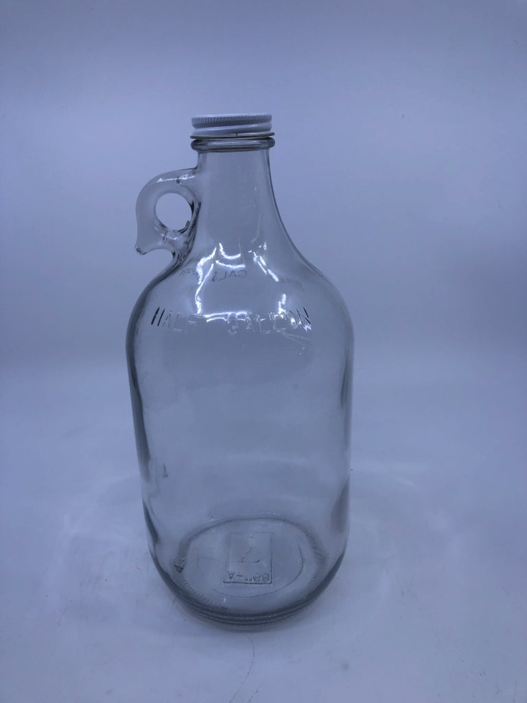 HALF GALLON JUG.