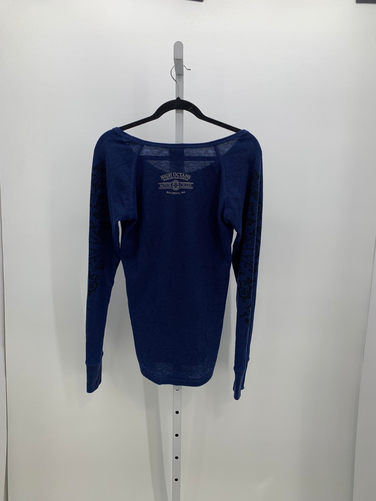Harley-Davidson Size Extra Large Misses Long Sleeve Shirt
