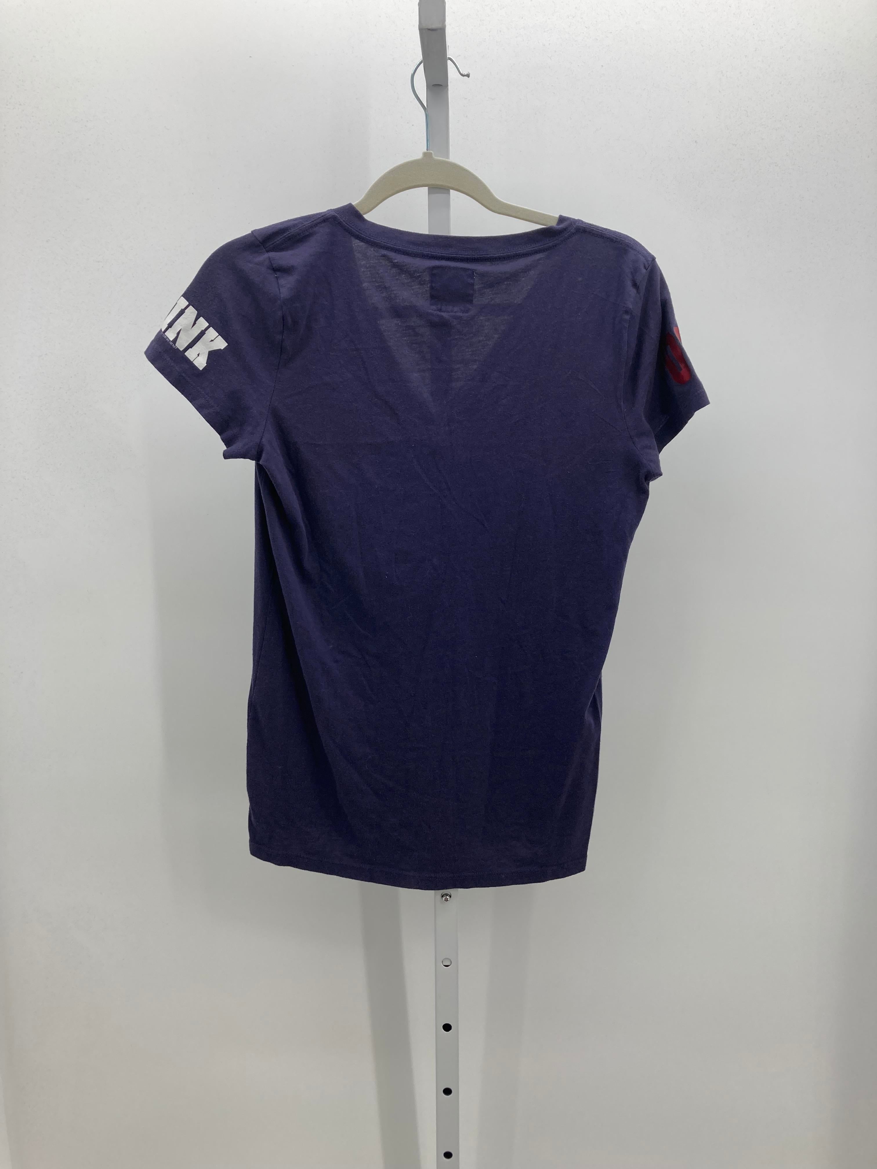 PINK Size Medium Juniors Short Sleeve Shirt