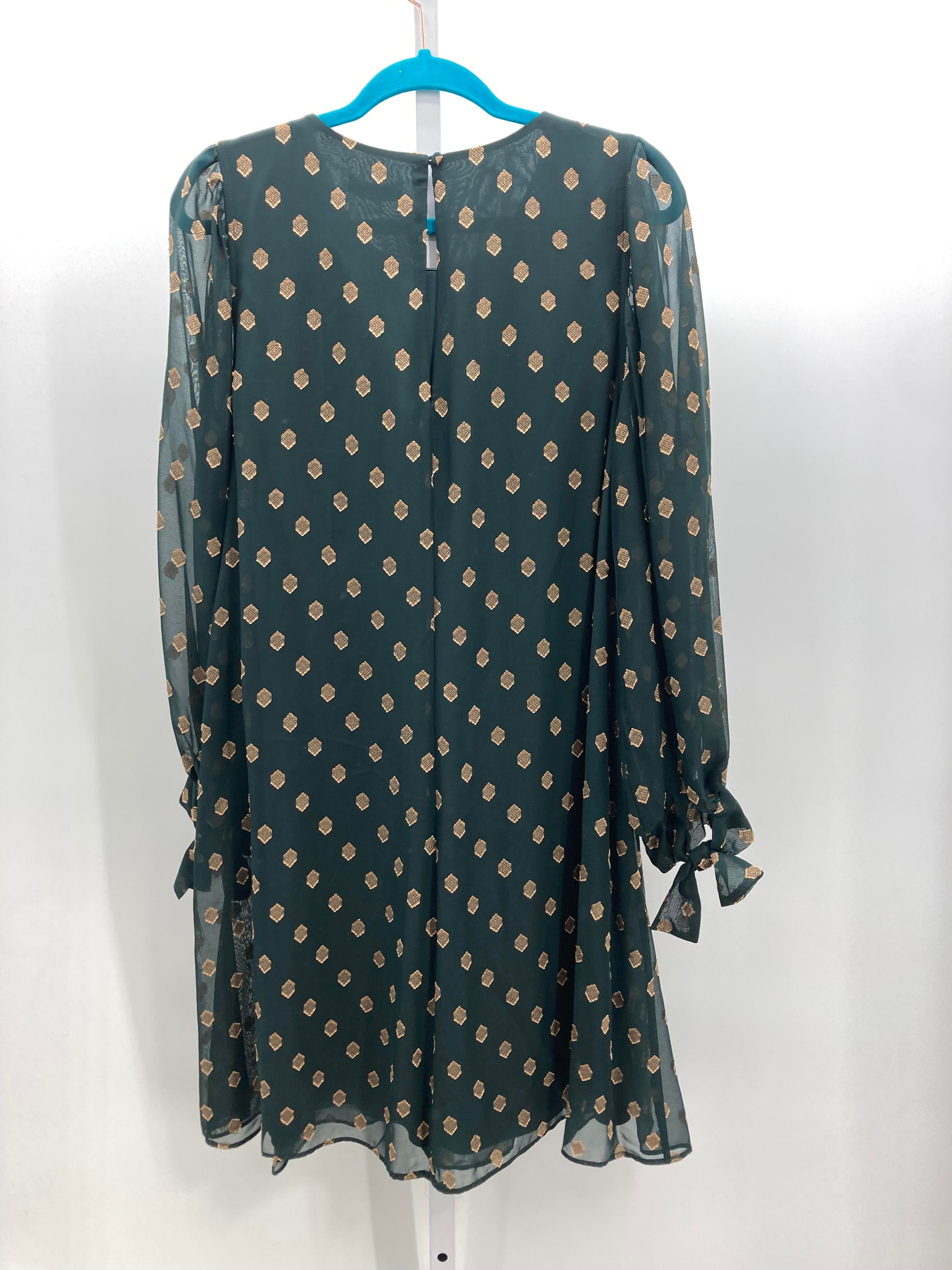 Calvin Klein Size 16 Misses Long Sleeve Dress