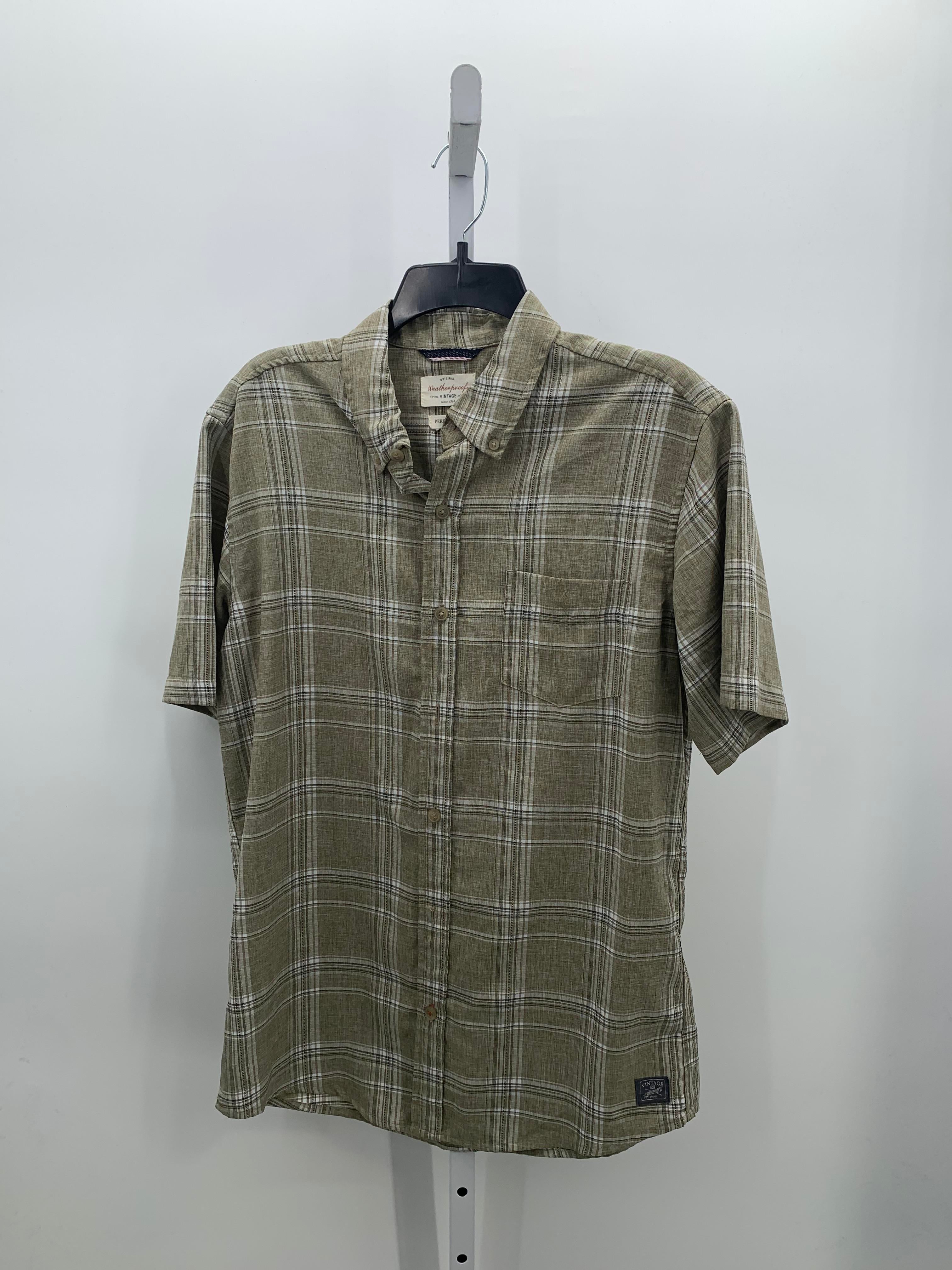 PLAID BTN DOWN