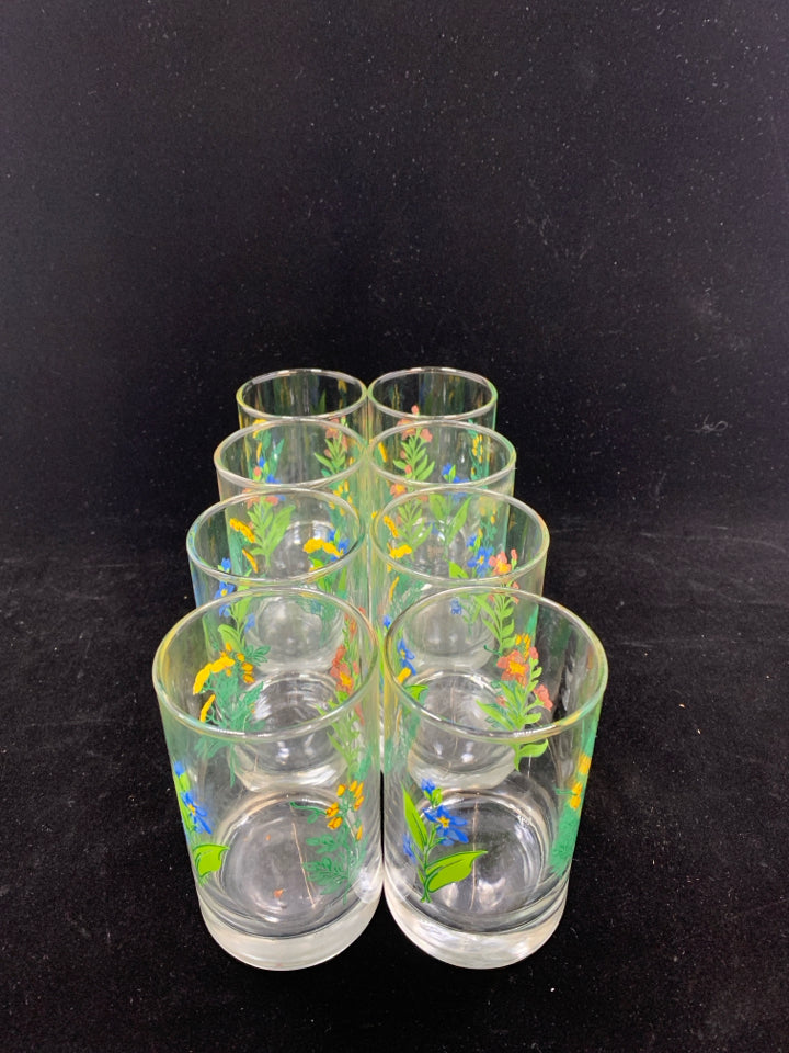 49PC "MY GARDEN" DINNER SET SERVICE FOR 10.