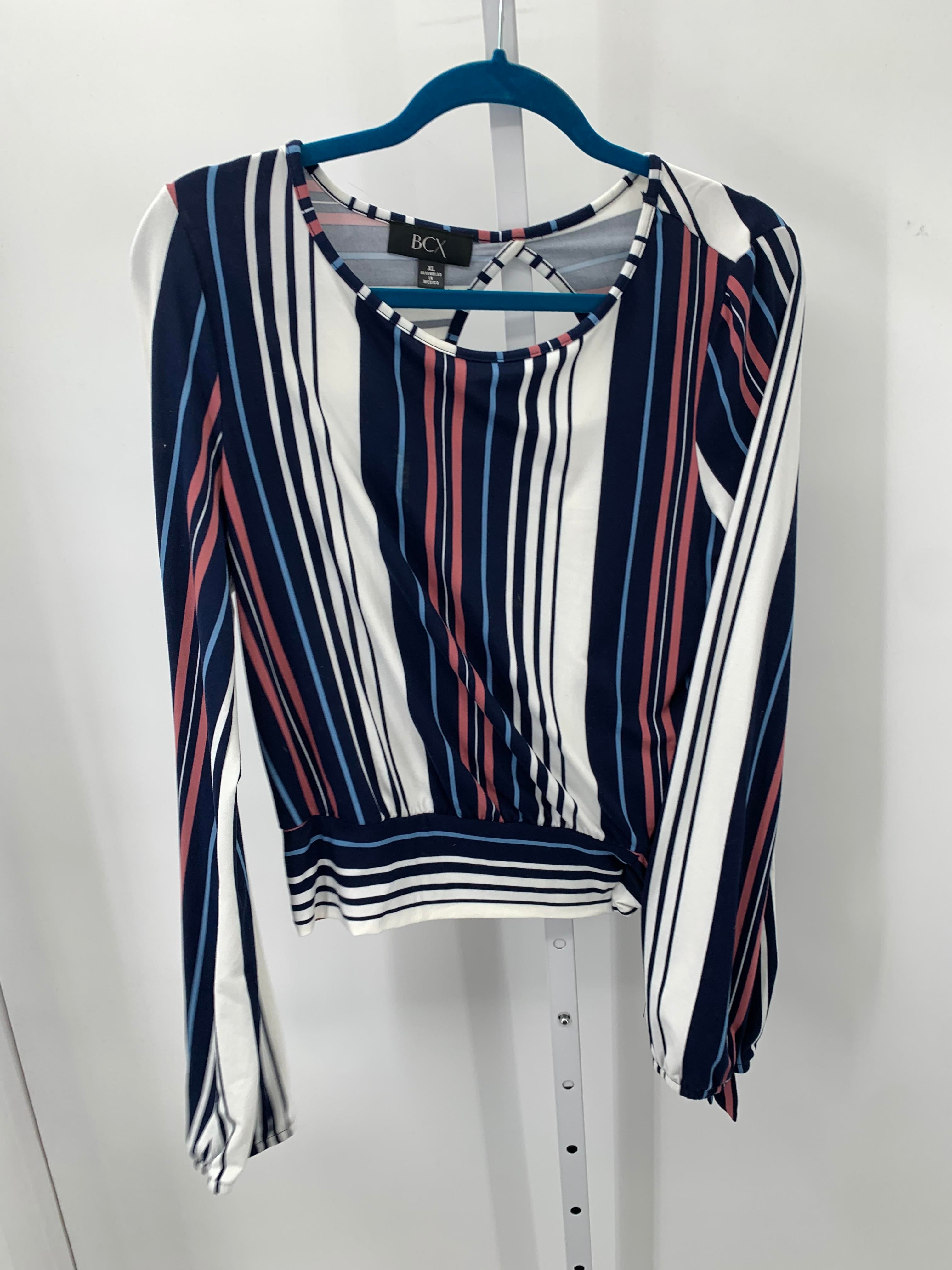 BCX Size Extra Large Juniors Long Sleeve Shirt