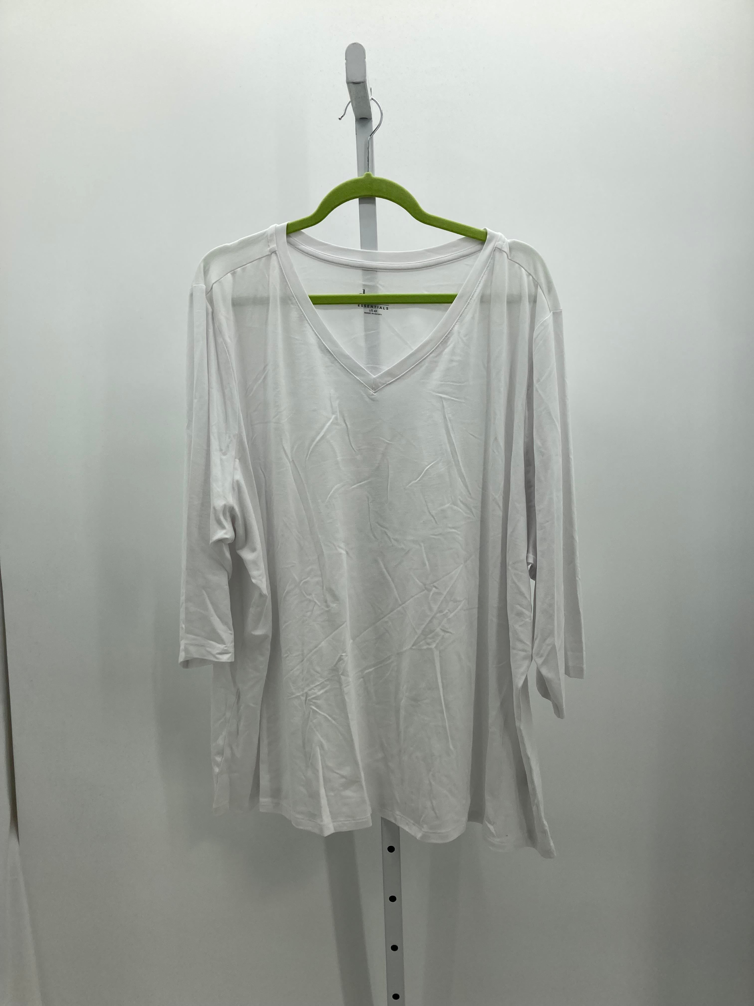 d & co. Size 4X Womens Long Sleeve Shirt
