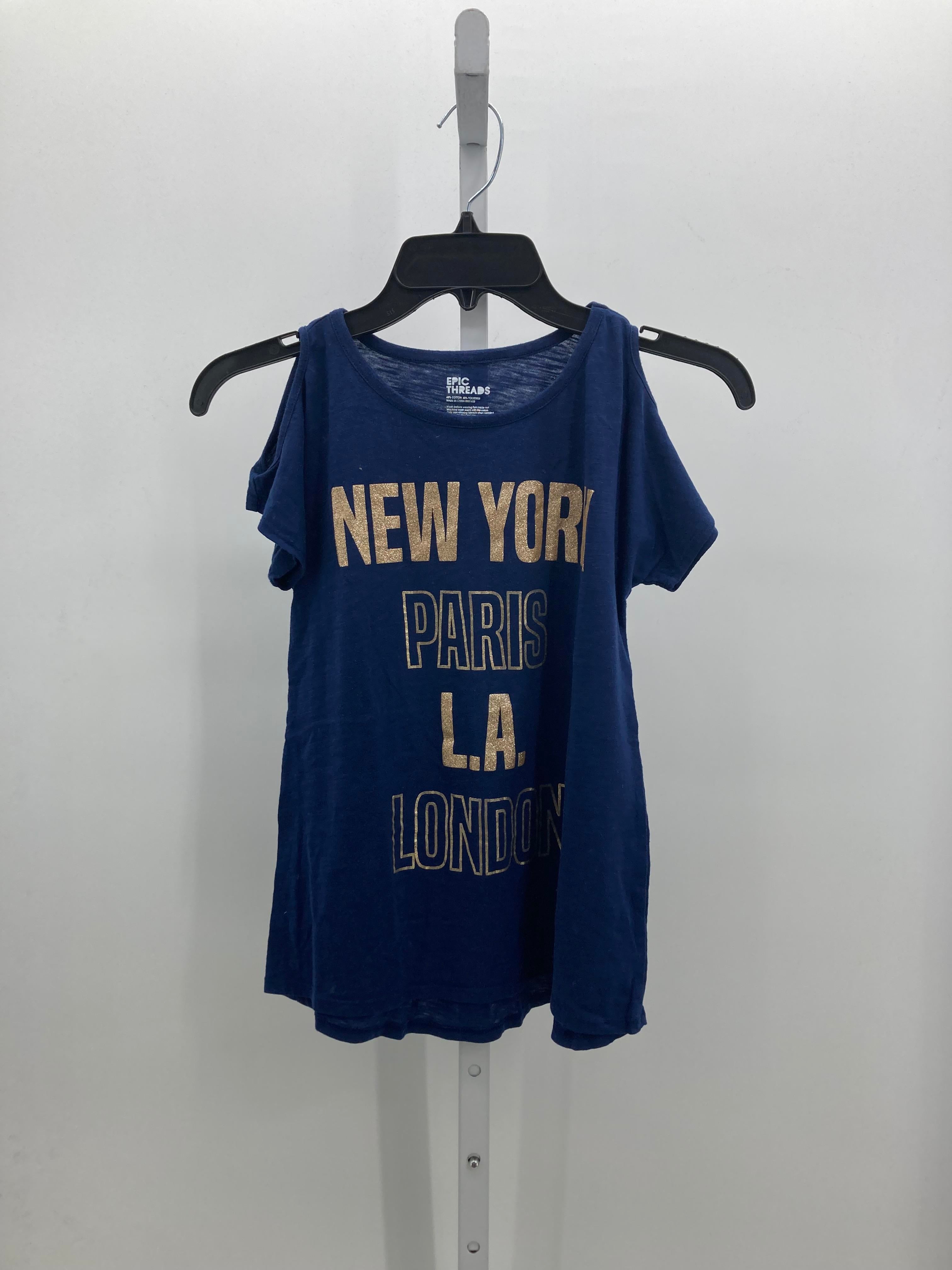 Epic Threads Size 14-16 Girls Short Sleeve Shirt
