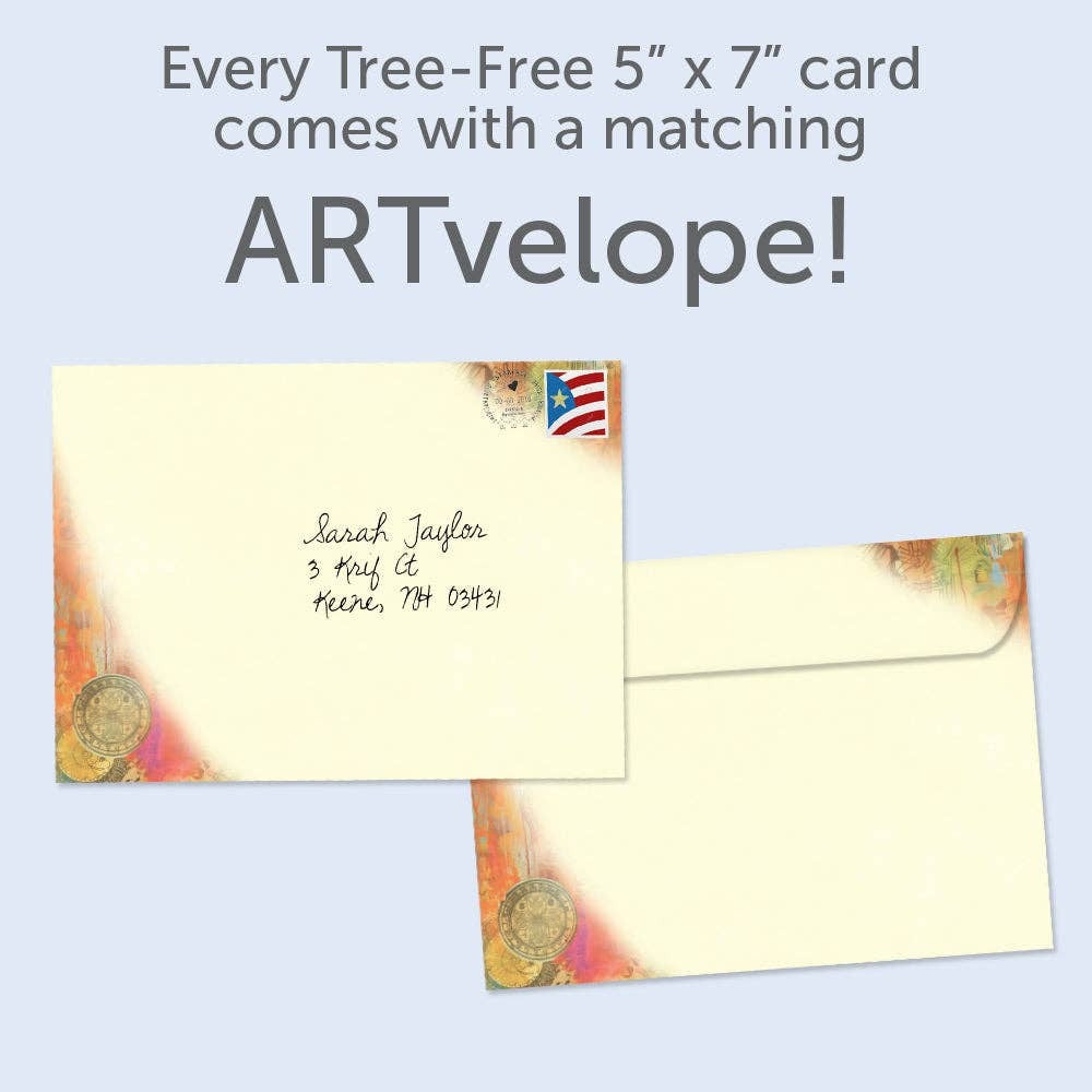 Timeless Hippie, Birthday Card