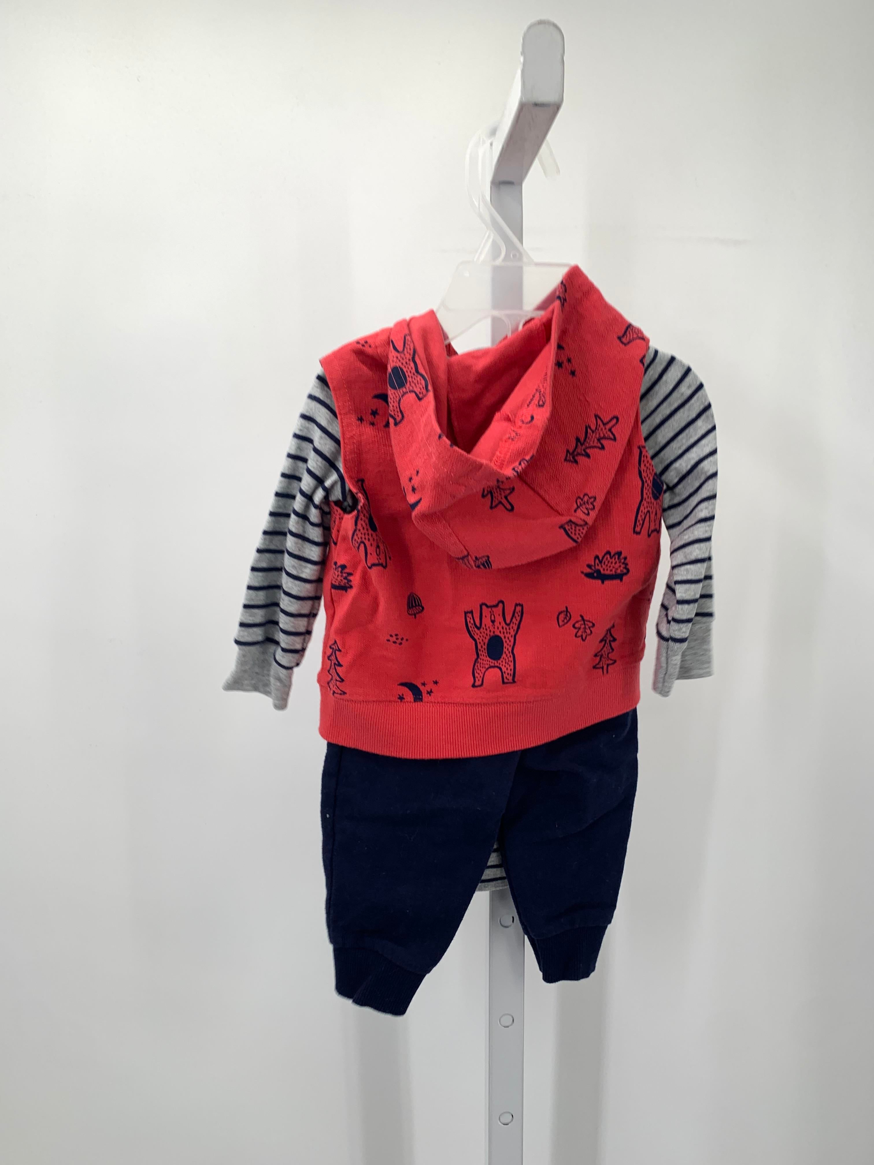 VEST STRIPE SHIRT AND NAVY PANTS