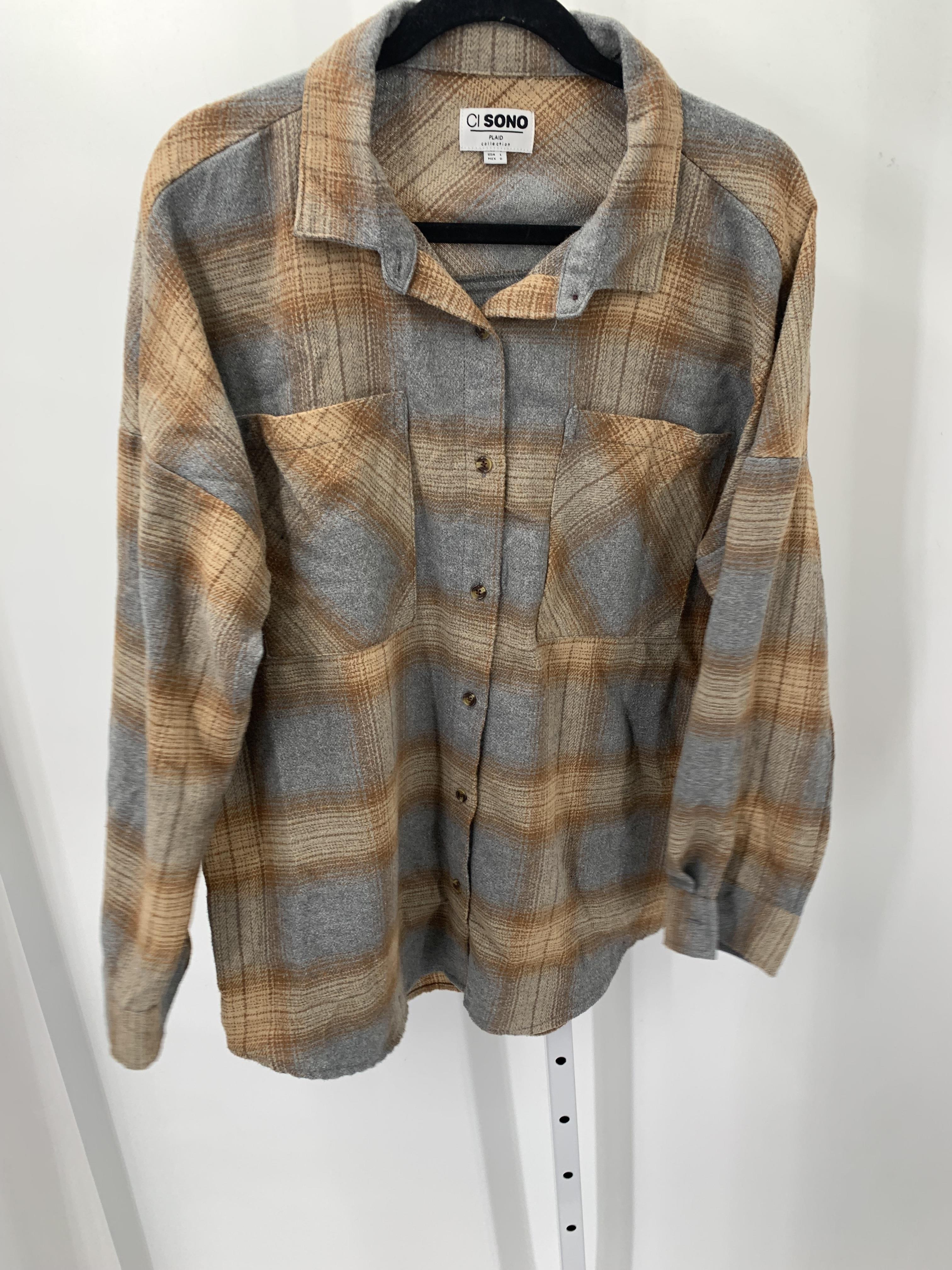 Ci Sono Size Large Juniors Long Sleeve Shirt