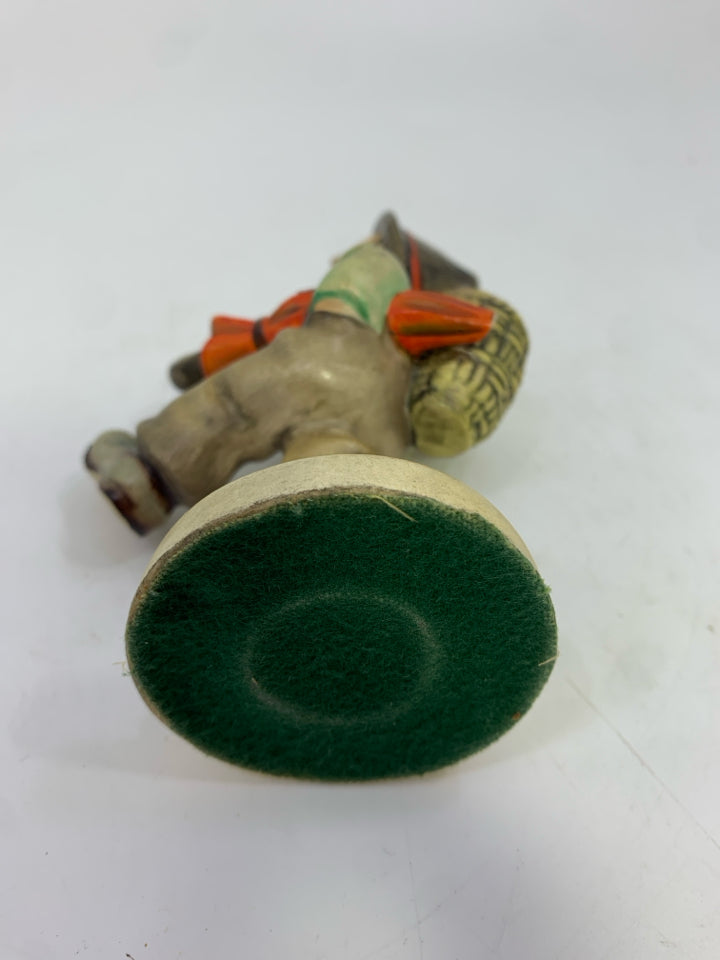 VTG HUMMEL GLOBE TROTTER BOY FIGURINE.