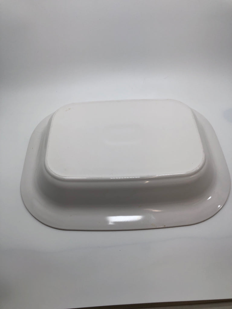 FLORA RECTANGULAR CASSEROLE DISH.