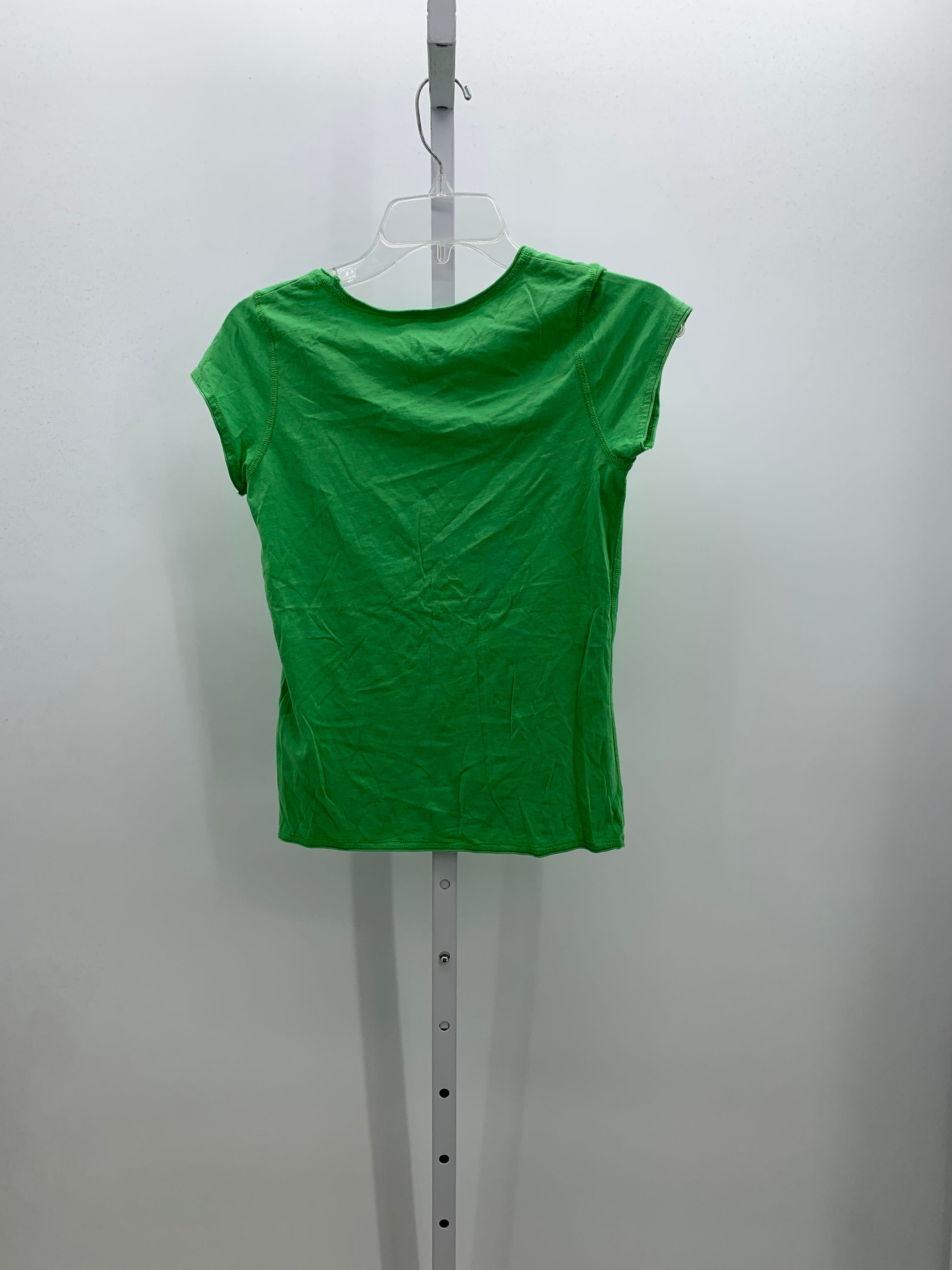 LL Bean Size 10-12 Girls Short Sleeve Shirt