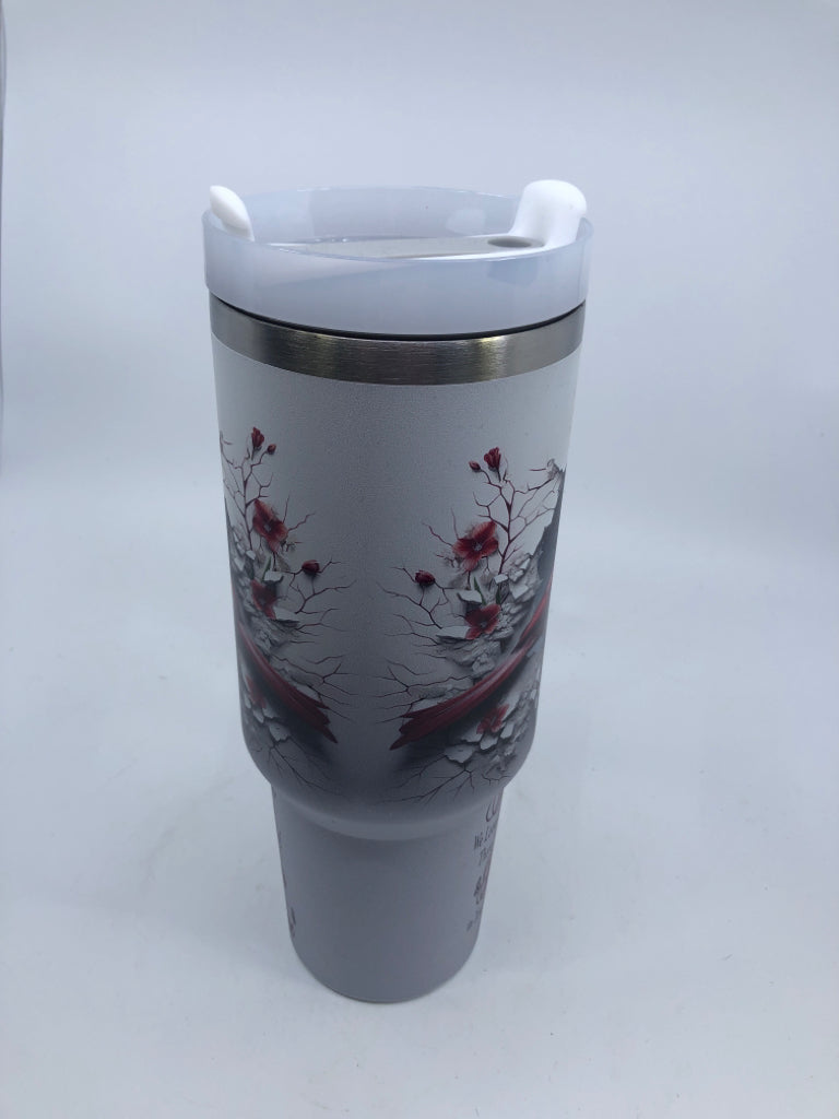 CARDINAL SOMEONE 40 OZ TUMBLER.