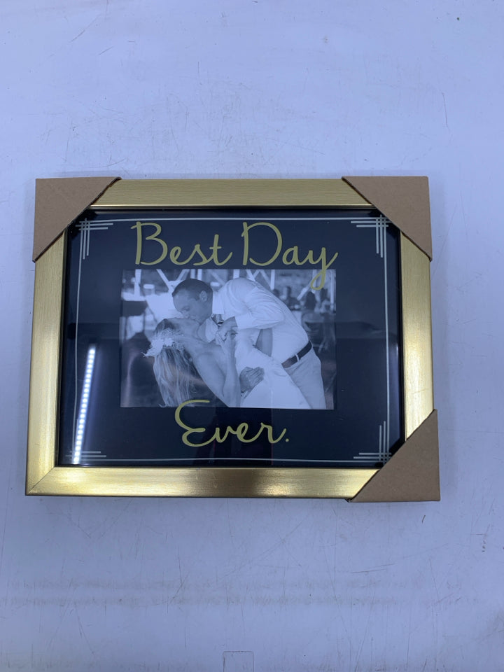 BEST DAY EVER FRAME.