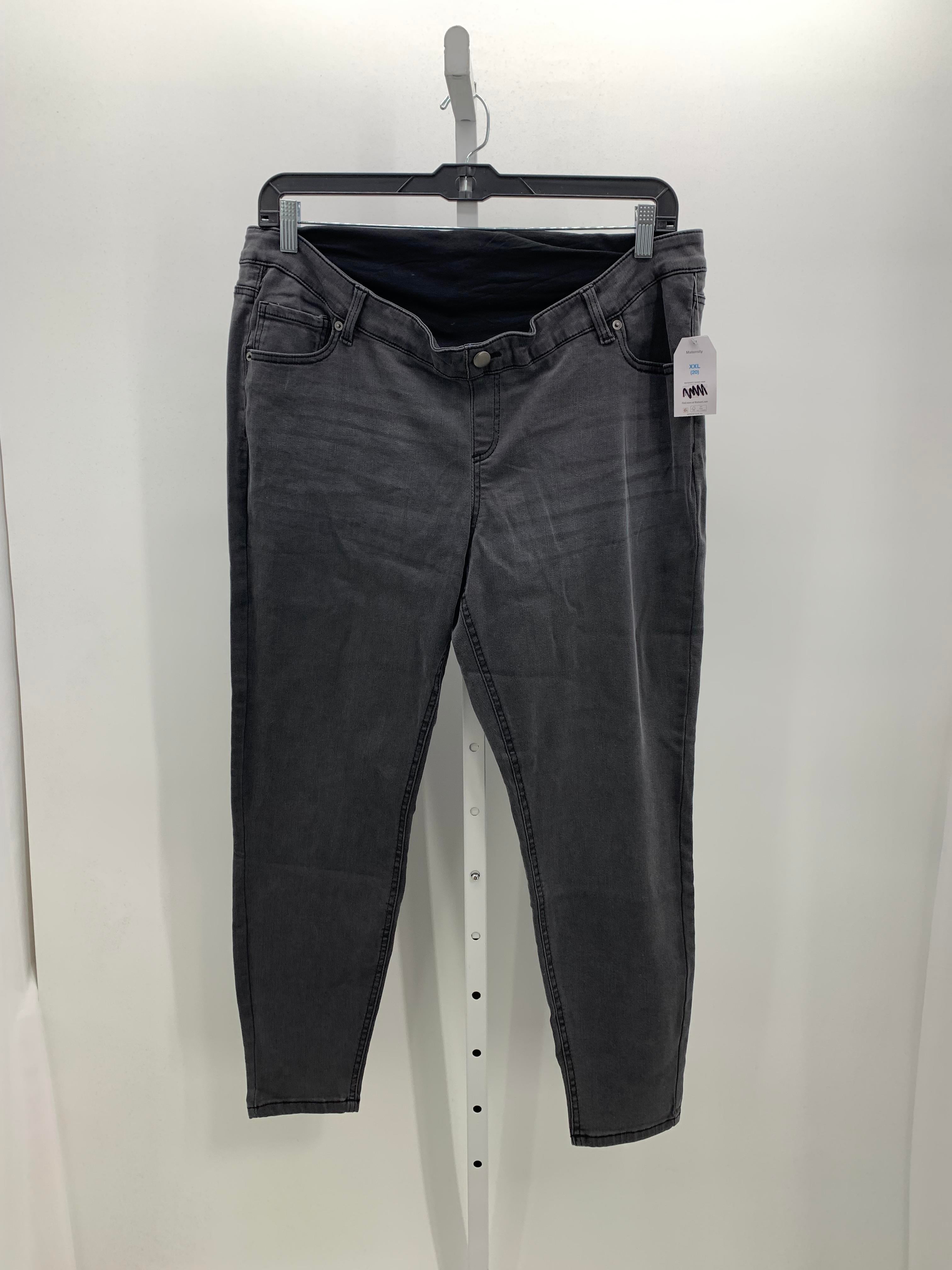 Time and Tru Grey Size XXL Maternity Jeans