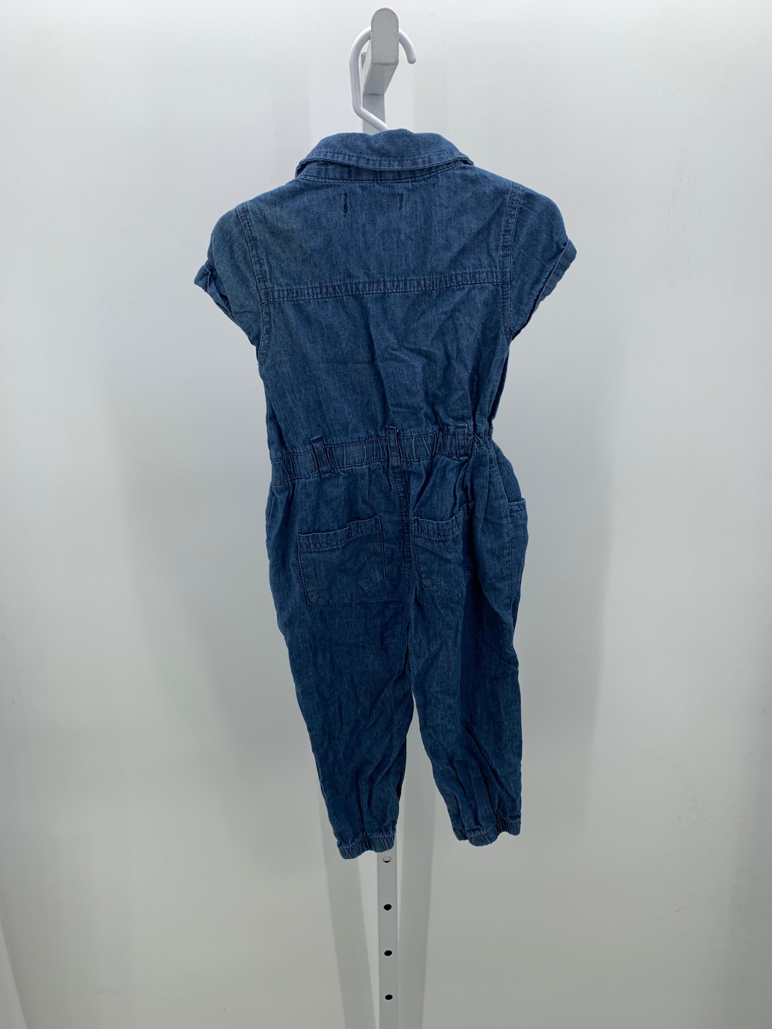DKNY Size 2T Girls Short Slv. Romper