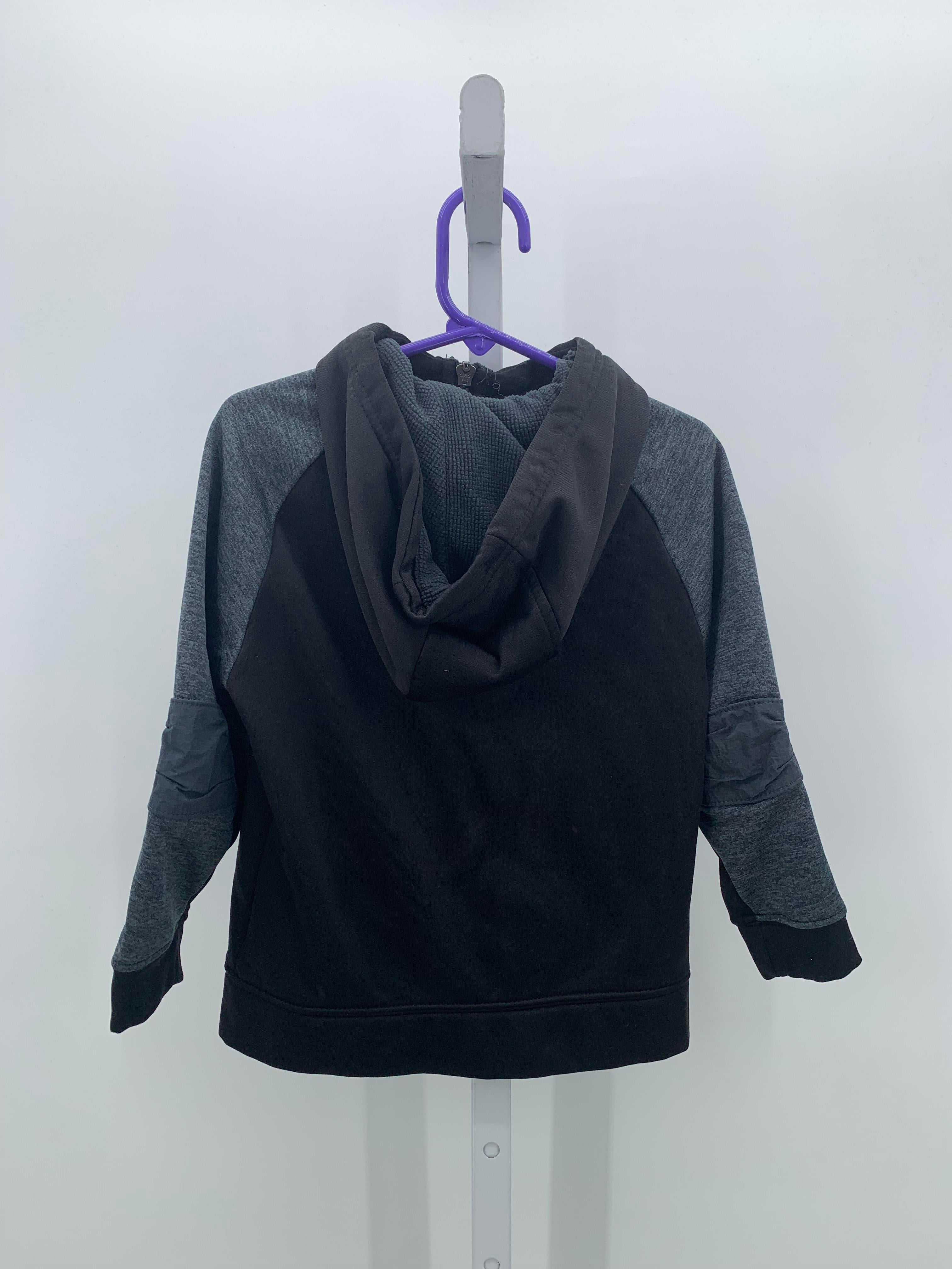 HOODED ZIP IP KNIT