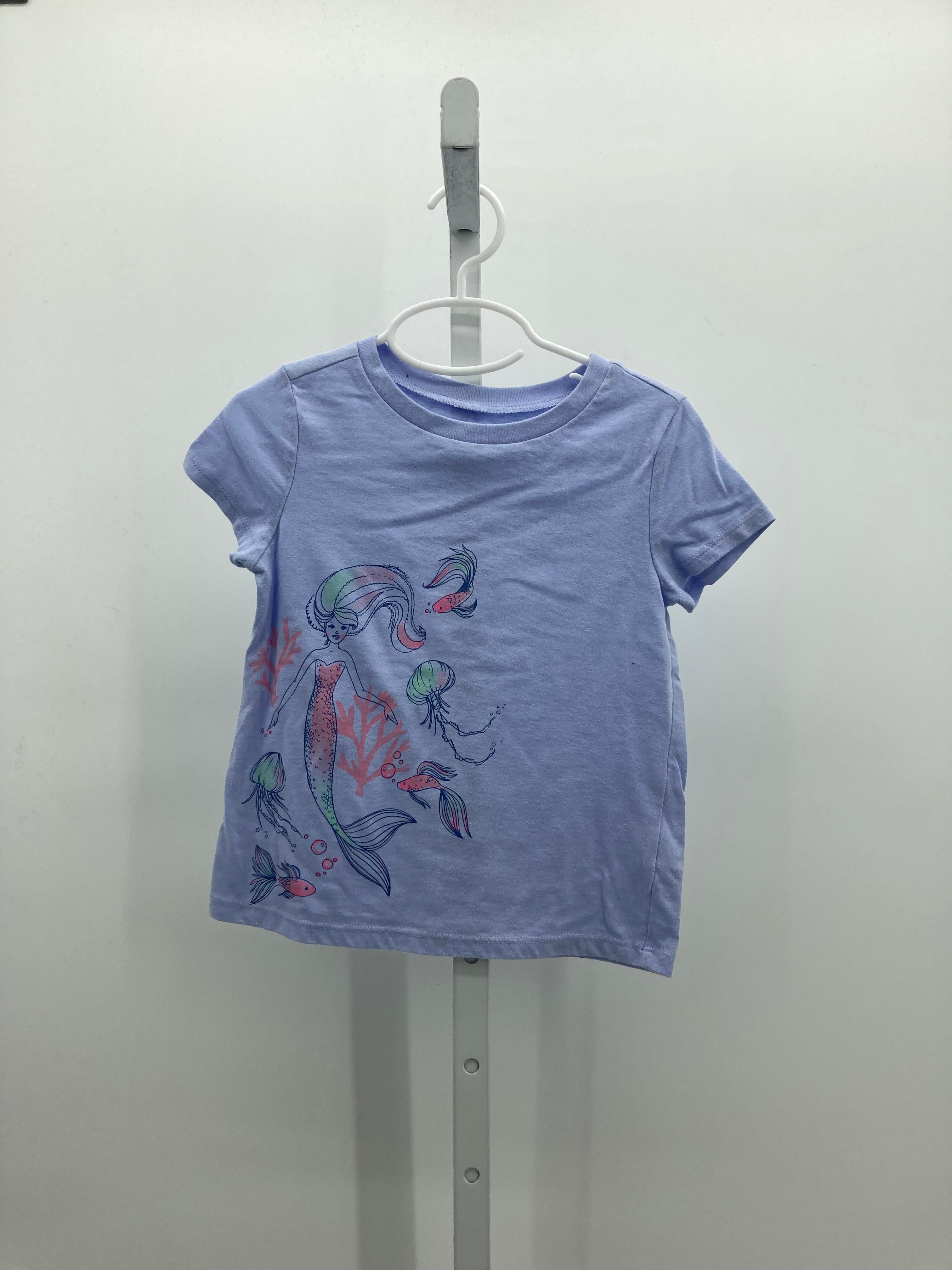 Osh Kosh Size 4-5 Girls Short Sleeve Shirt