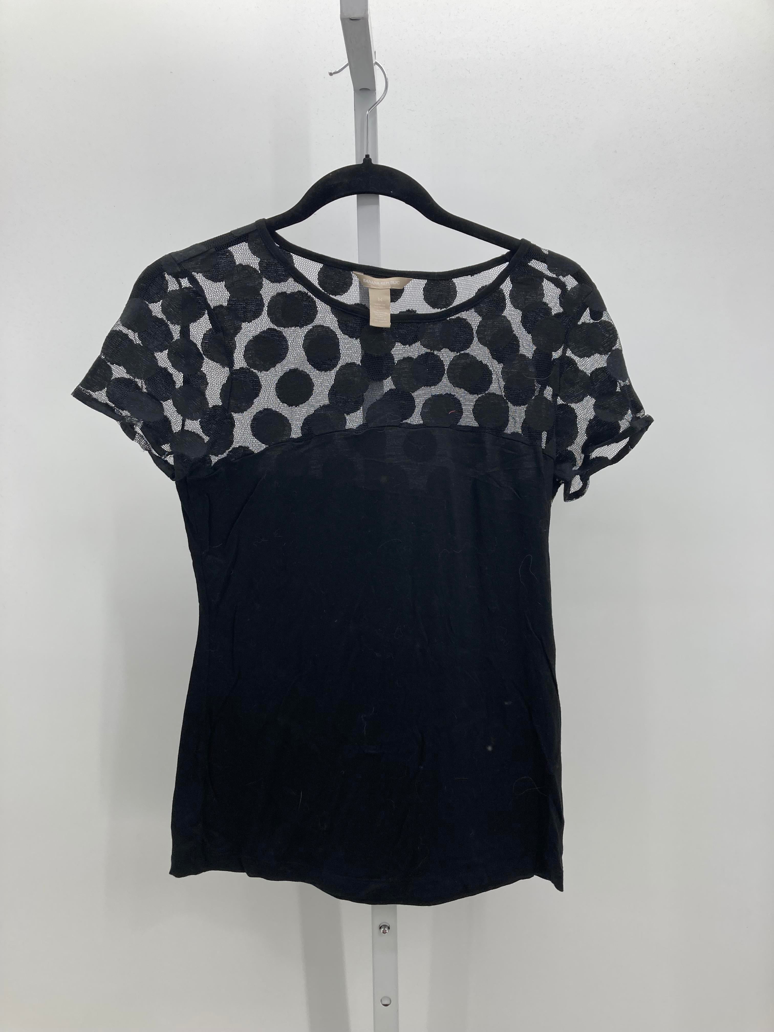 Banana Republic Size Medium Misses Short Sleeve Shirt
