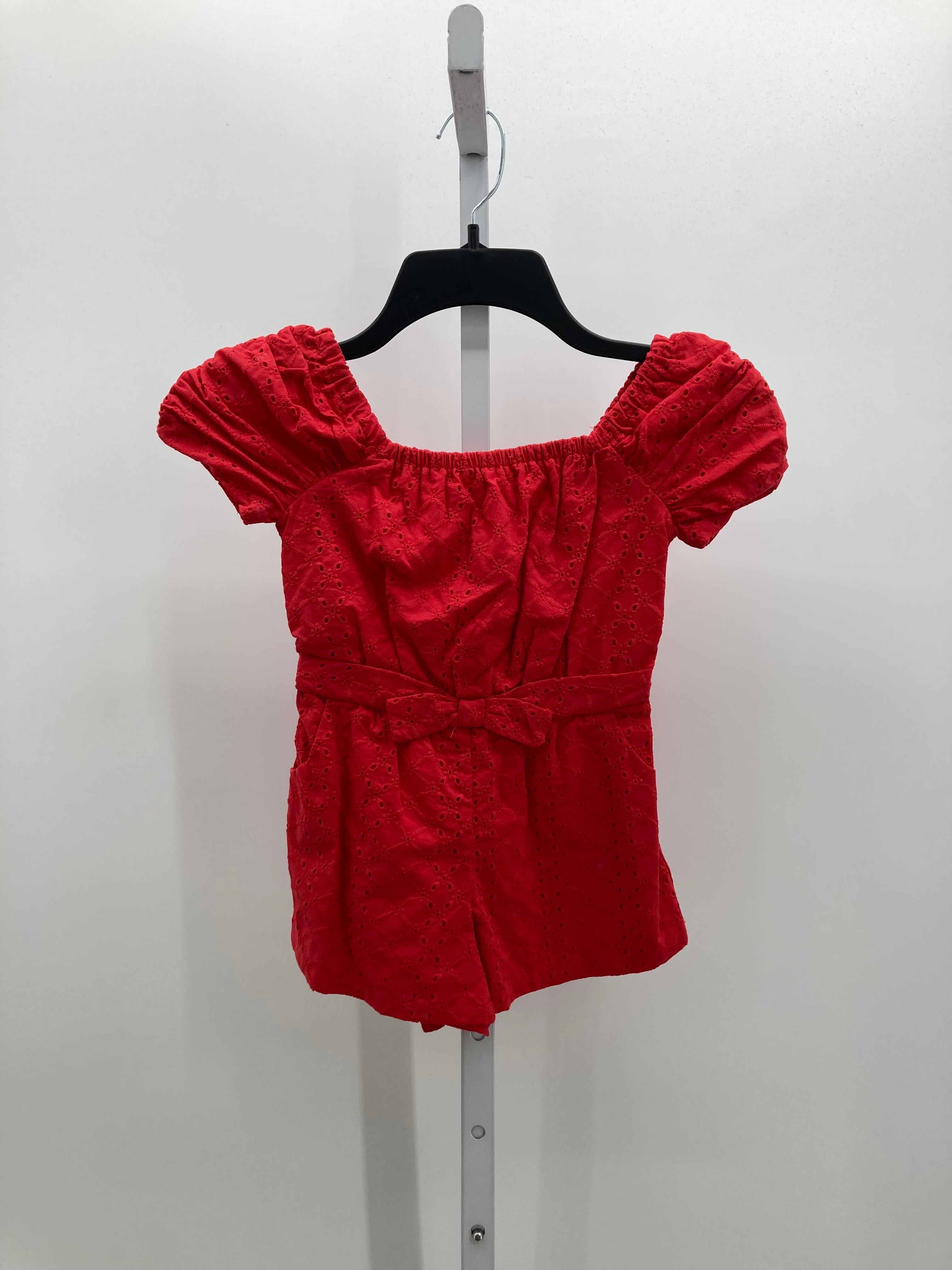 Janie and Jack Size 3 Girls Short Slv. Romper
