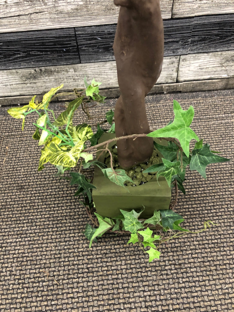 FAUX OLIVE TREE.
