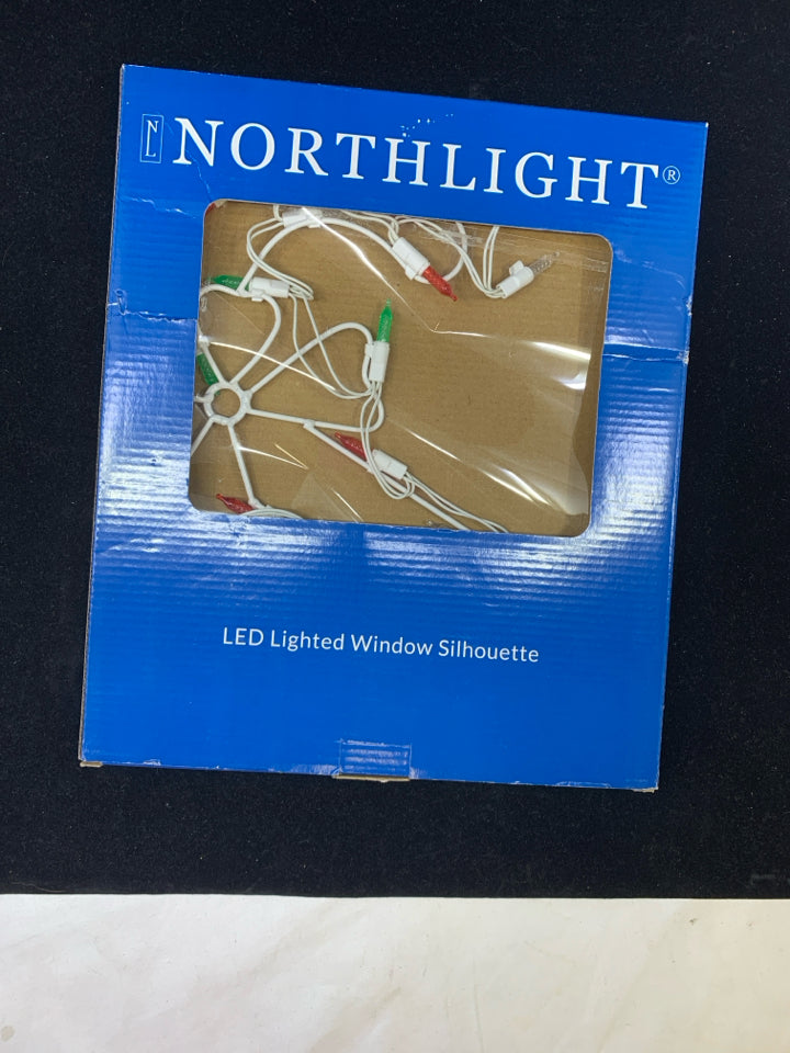 NIB LED WINDOW LIGHT CANDY CANE.