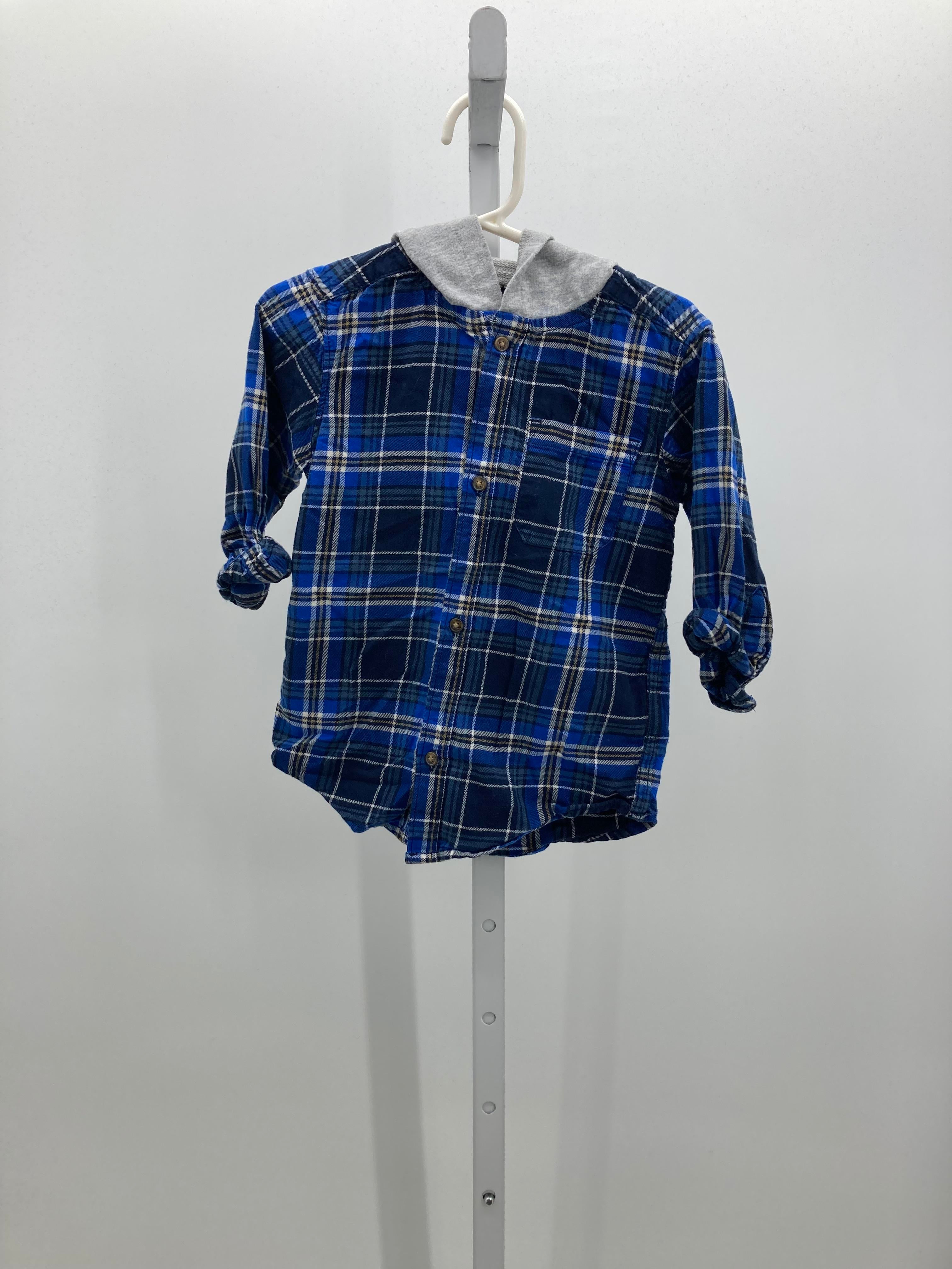 HOODED BUTTON DOWN