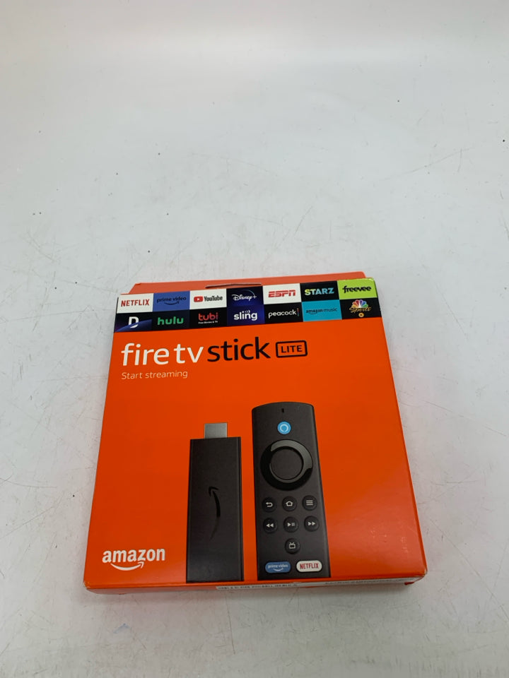 NIB AMAZON FIRETV STICK LITE HD TV REMOTE ALEXA VOICE CONTROL.