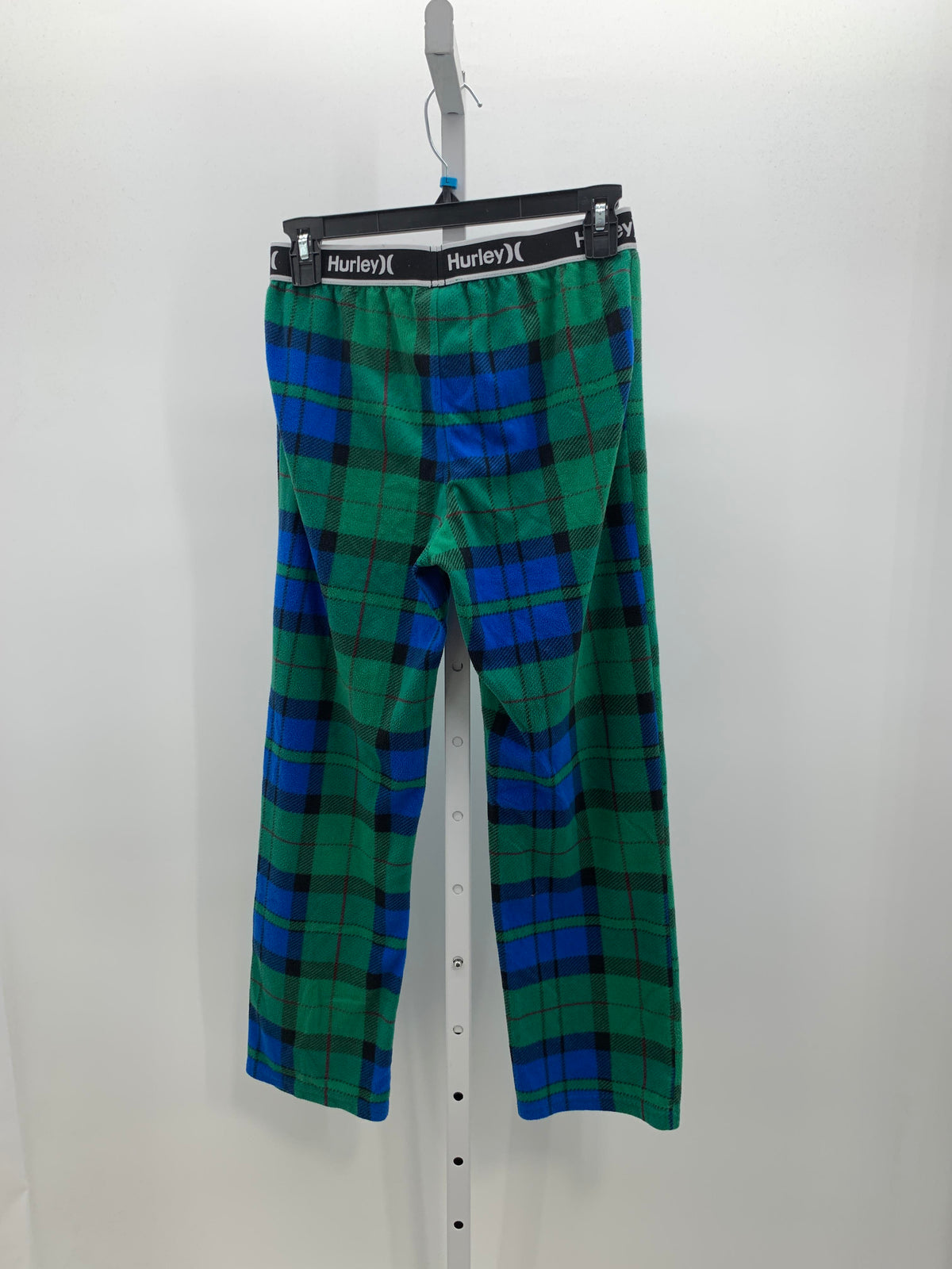 BLUE PLAID FLEECE
