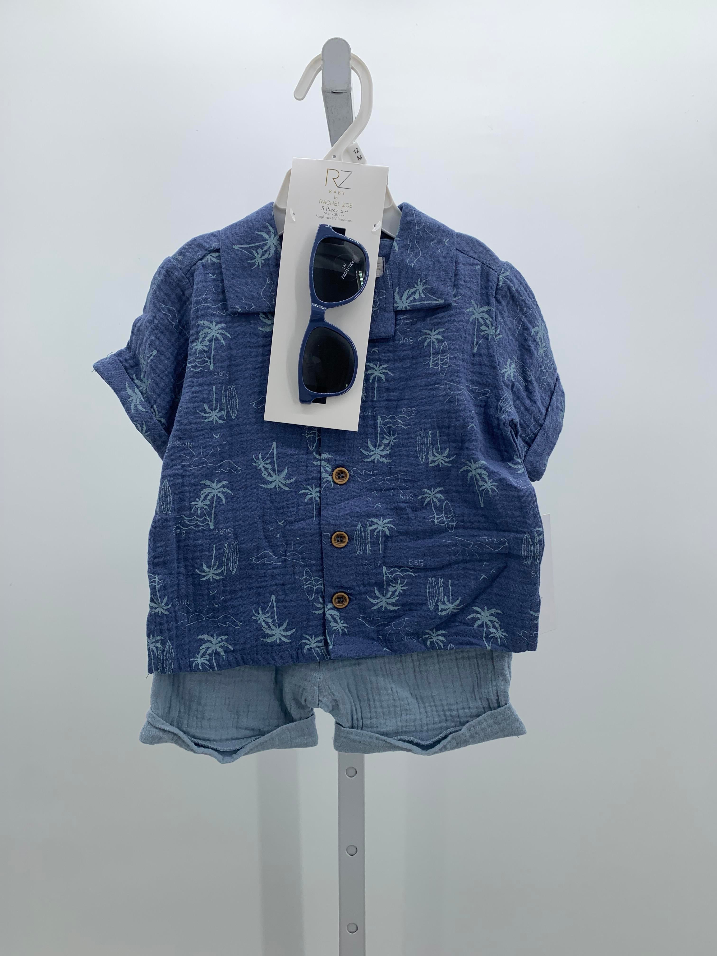 NEW TROPICAL SHIRT SHORTS AND SUNGLASSES