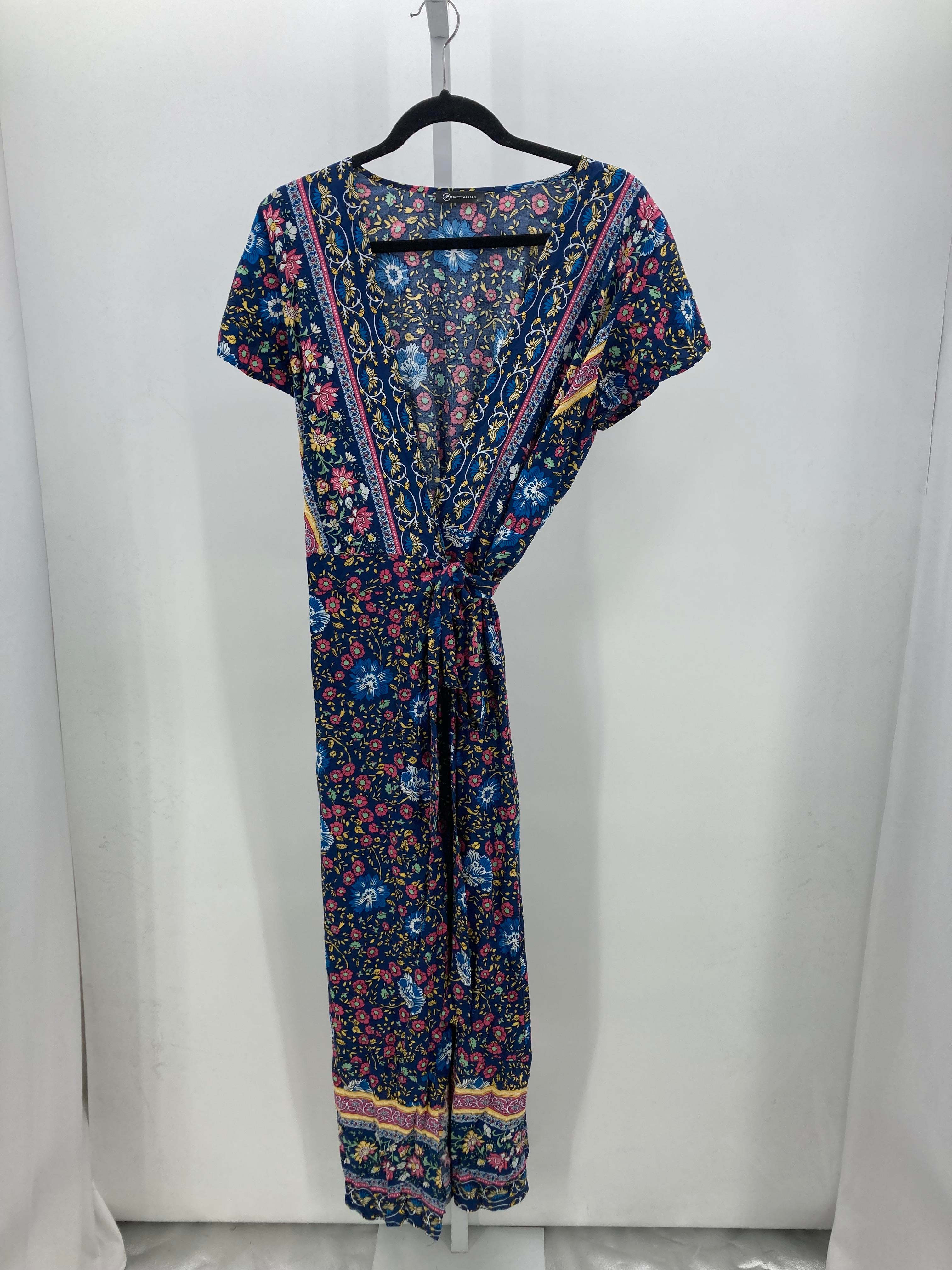 Size Large Misses Short Sleeve Dress