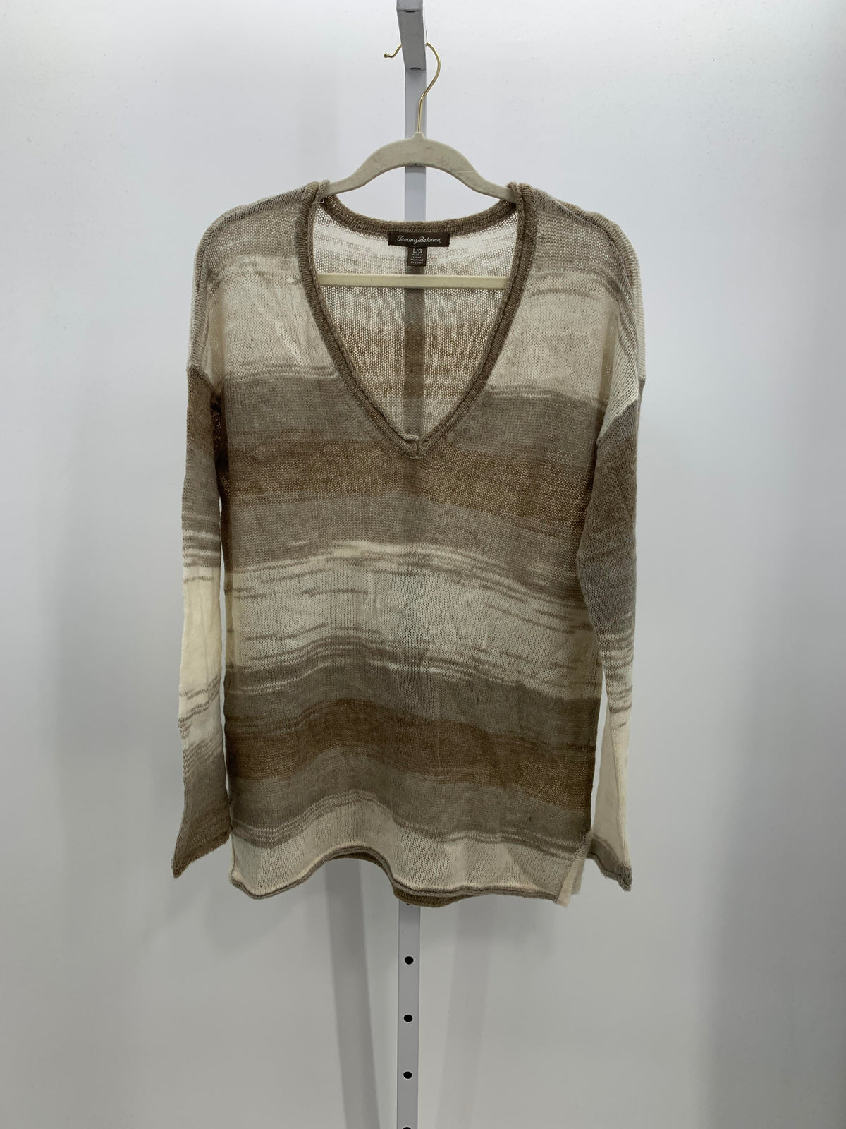 Tommy Bahama Size Large Misses Long Slv Sweater
