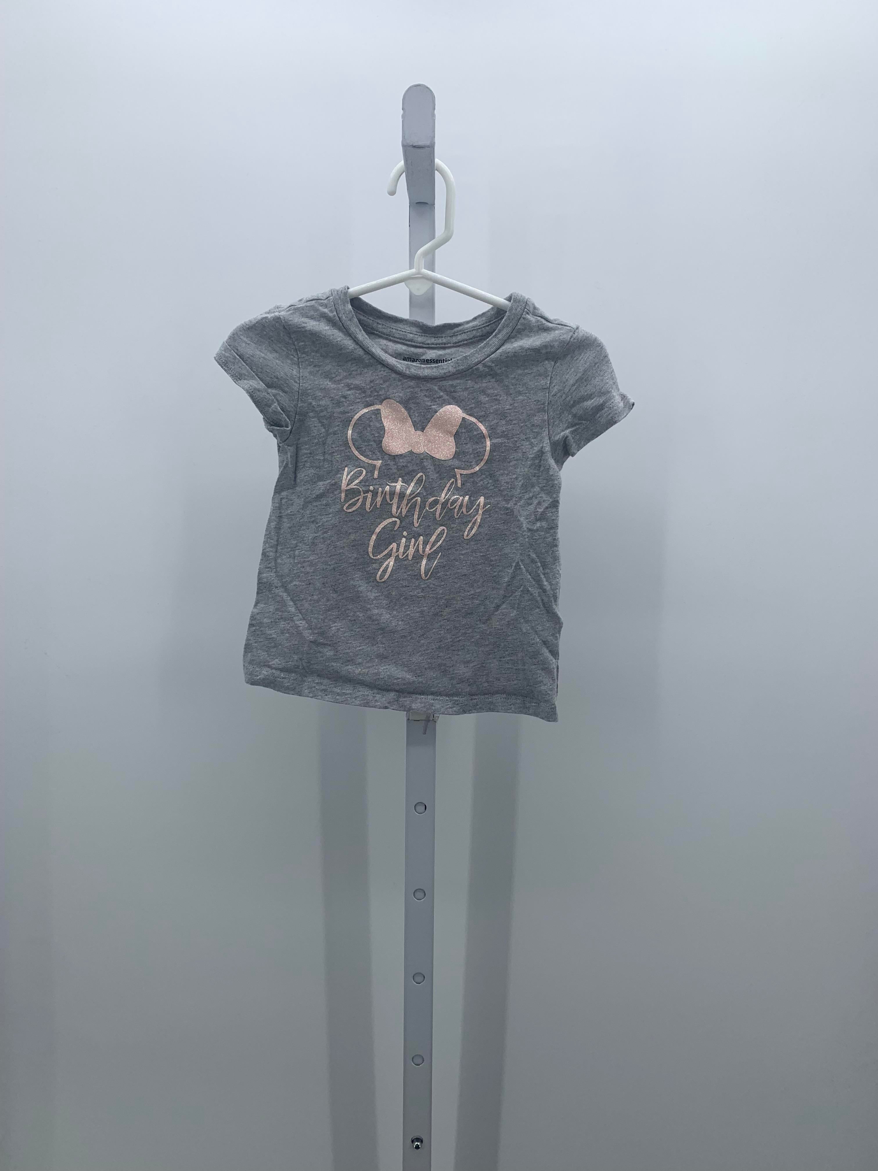 Amazon Essentials Size 2T Girls Short Sleeve Shirt