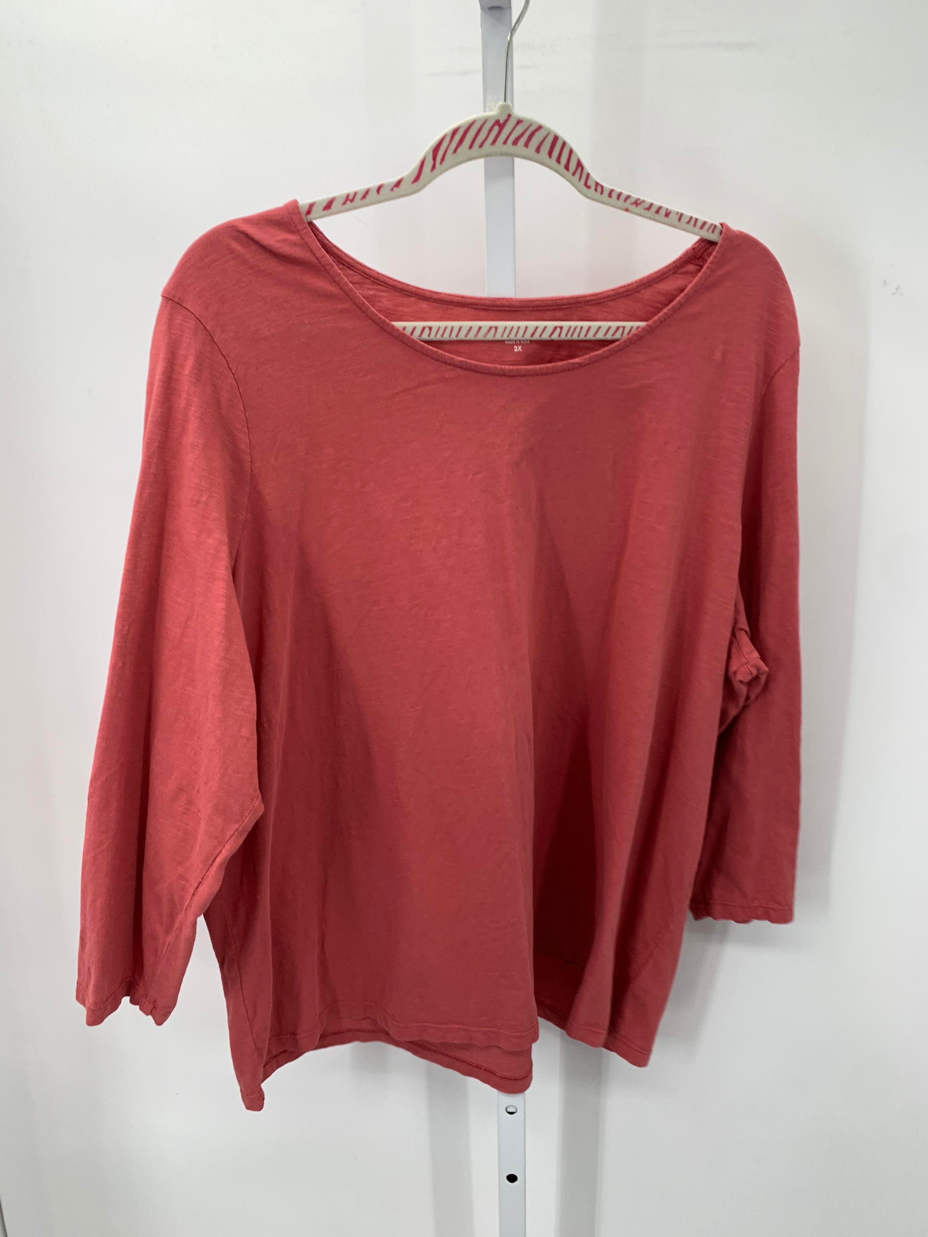 Coldwater Creek Size 2X Womens 3/4 Sleeve Shirt