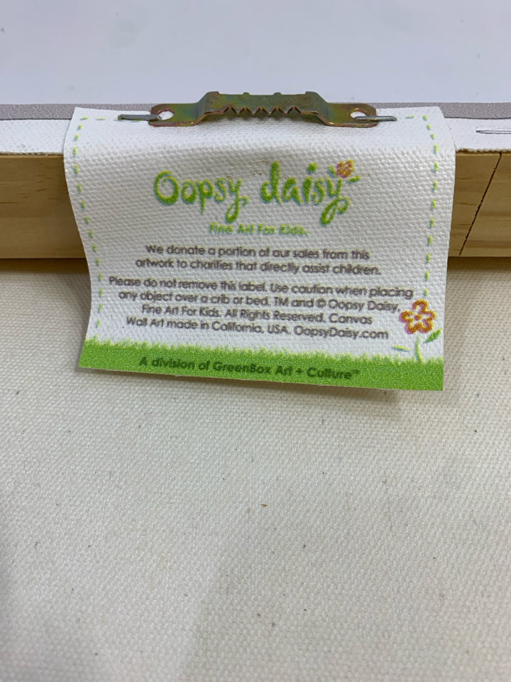 2 BUNNIES ON A CANVAS.