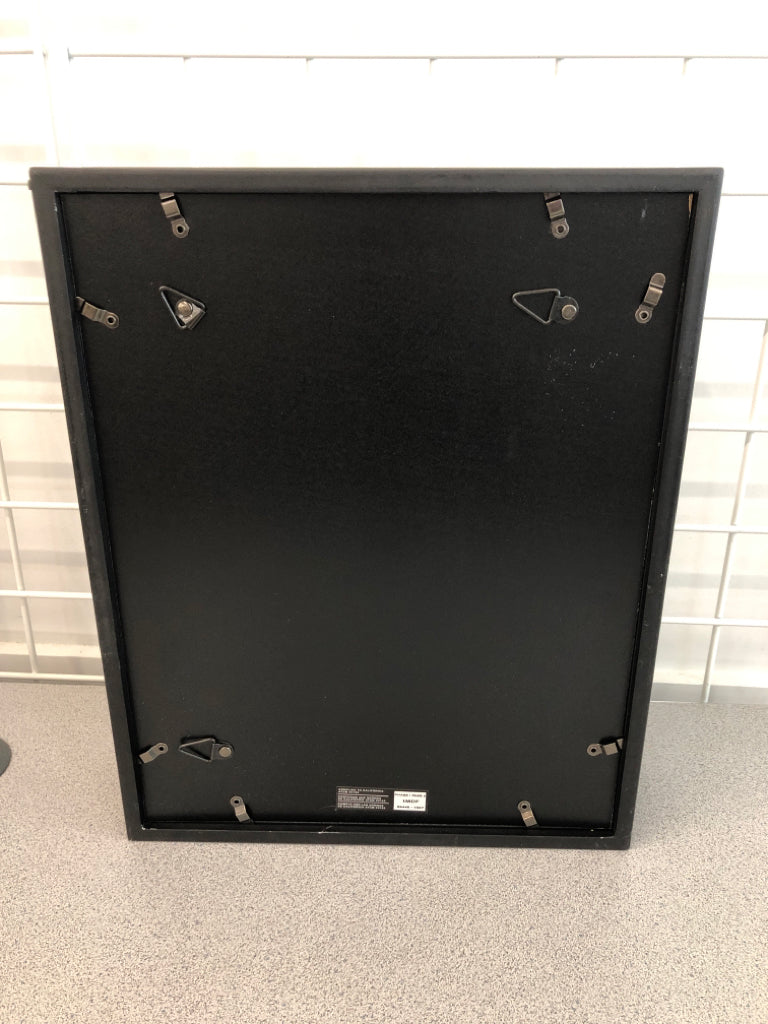 TOP LOADING BLACK SHADOWBOX.