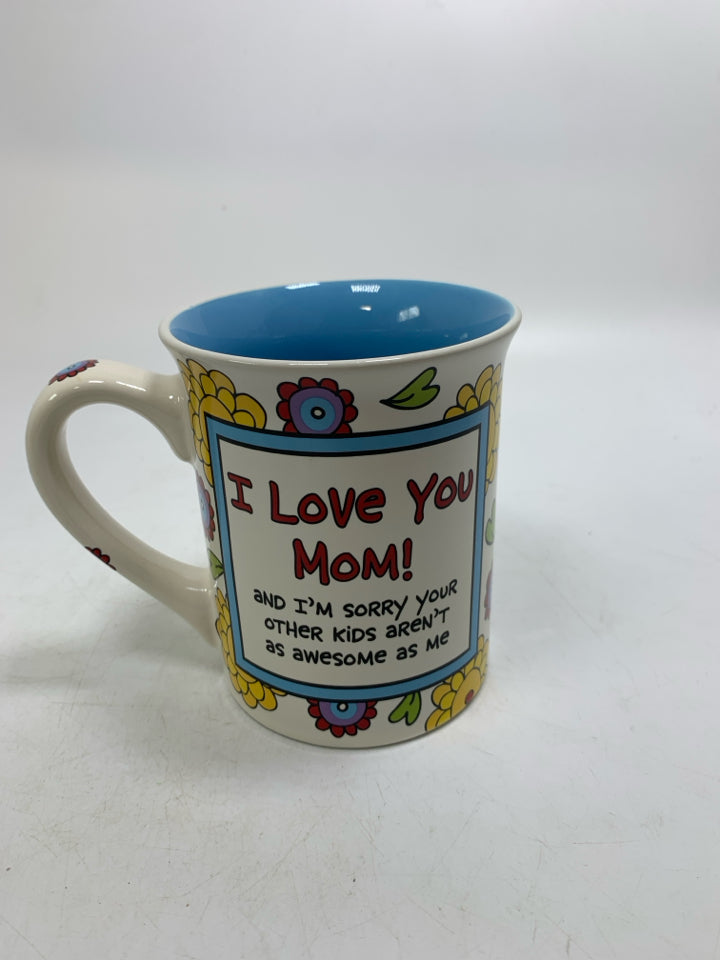 FLORAL MOM'S MUG.