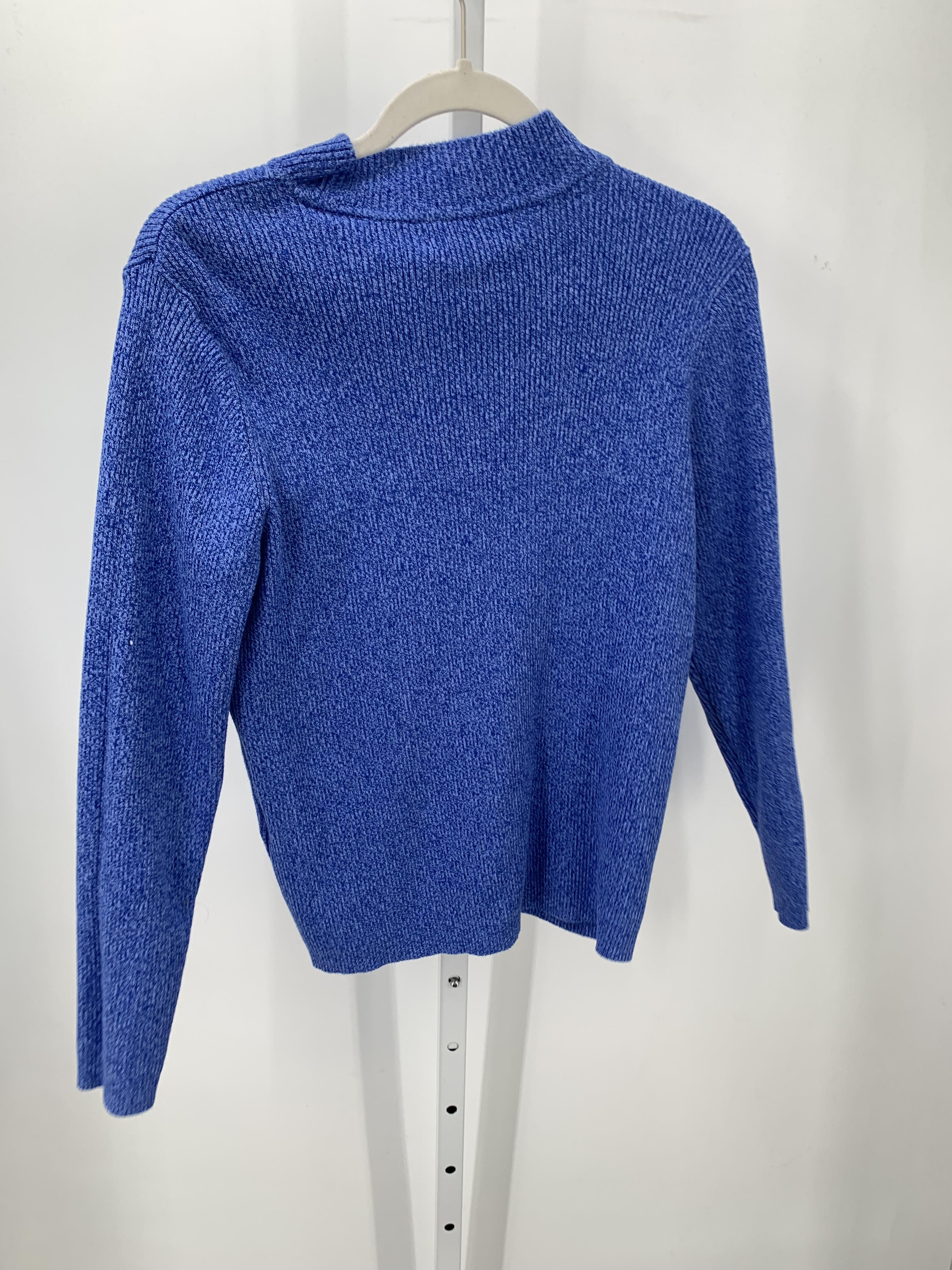 Karen Scott Size Large Misses Long Slv Sweater