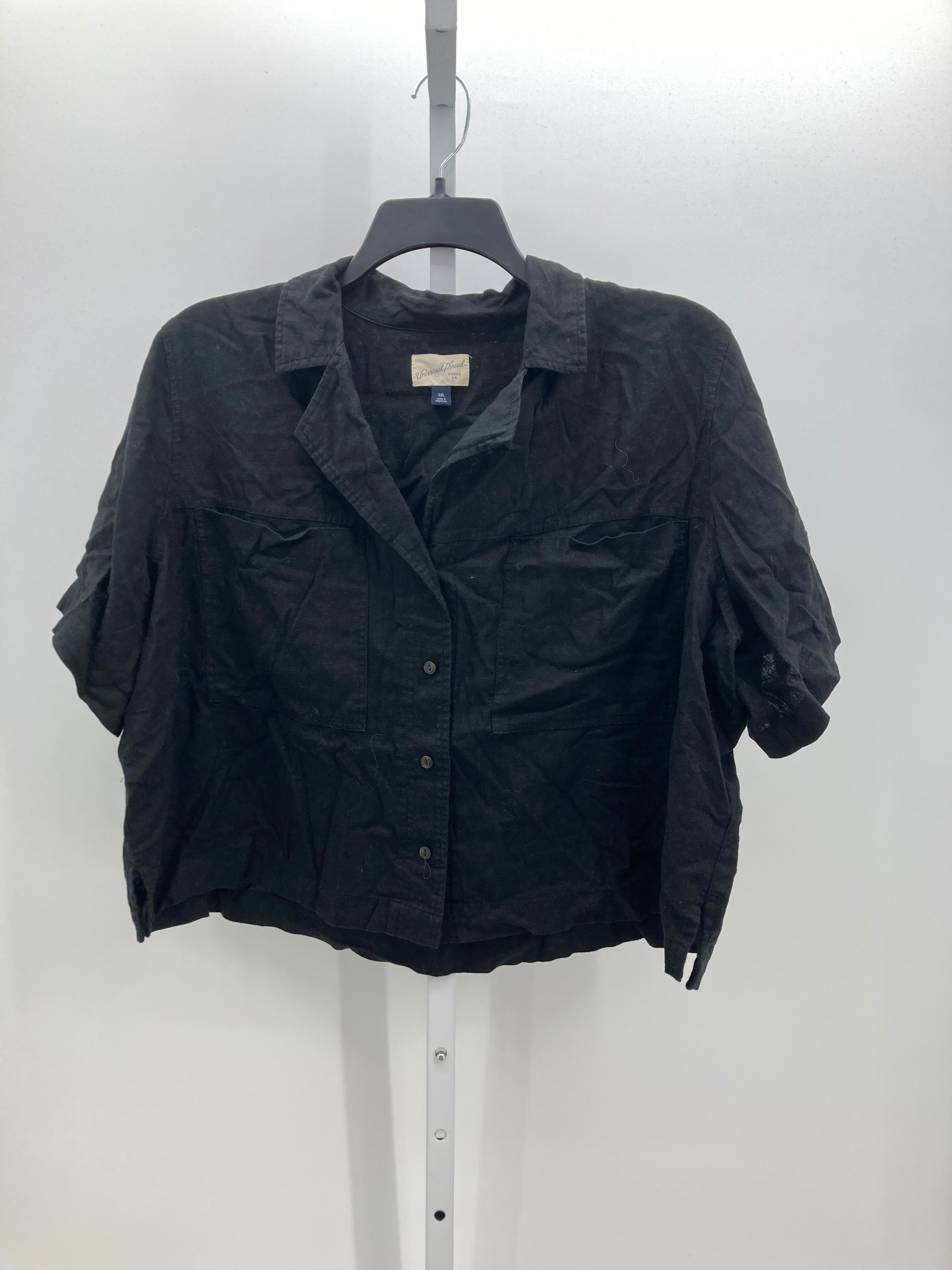 Universal Thread Size XXL Misses Short Sleeve Shirt