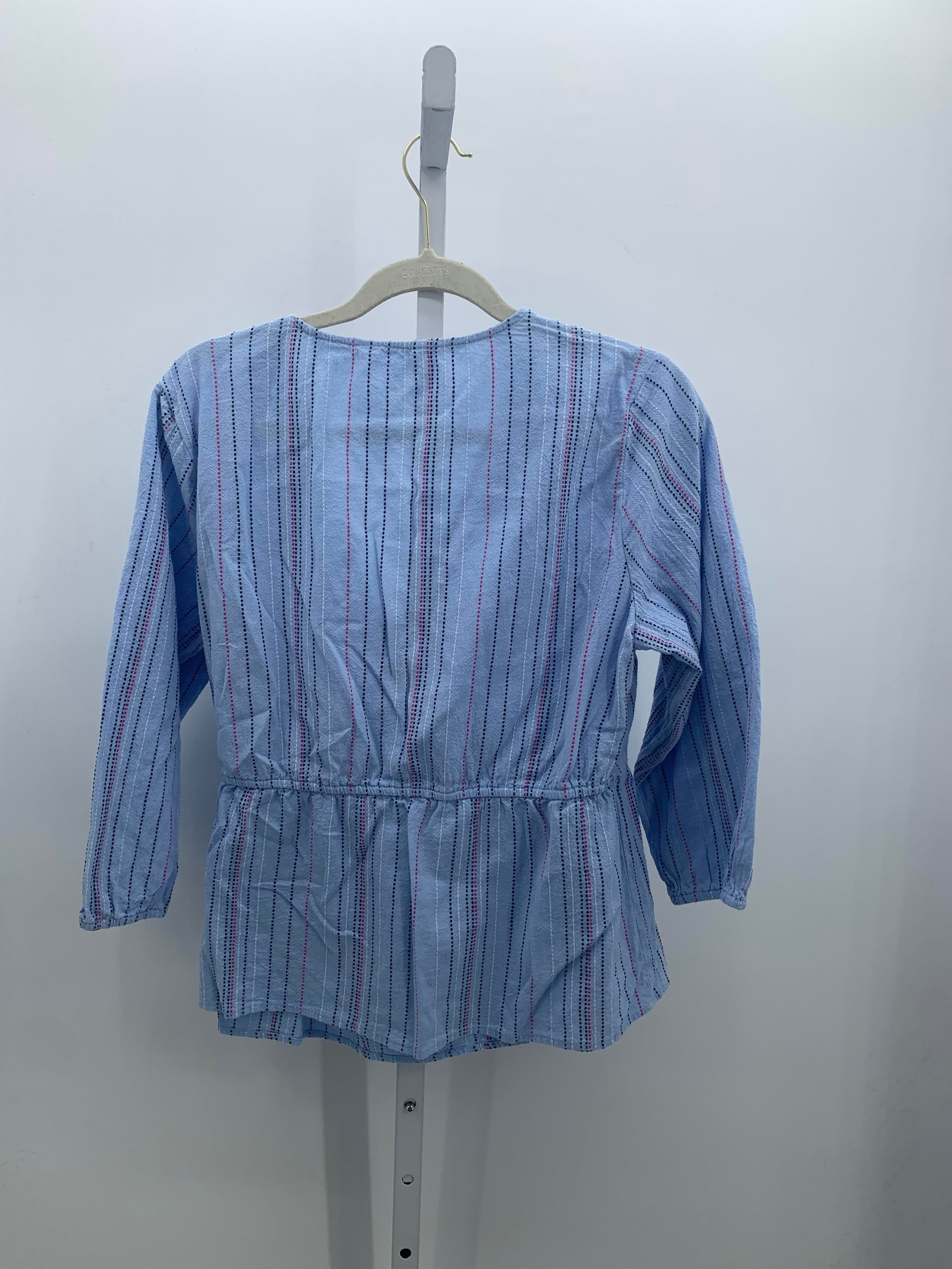 Time and Tru Size Large Misses 3/4 Sleeve Shirt