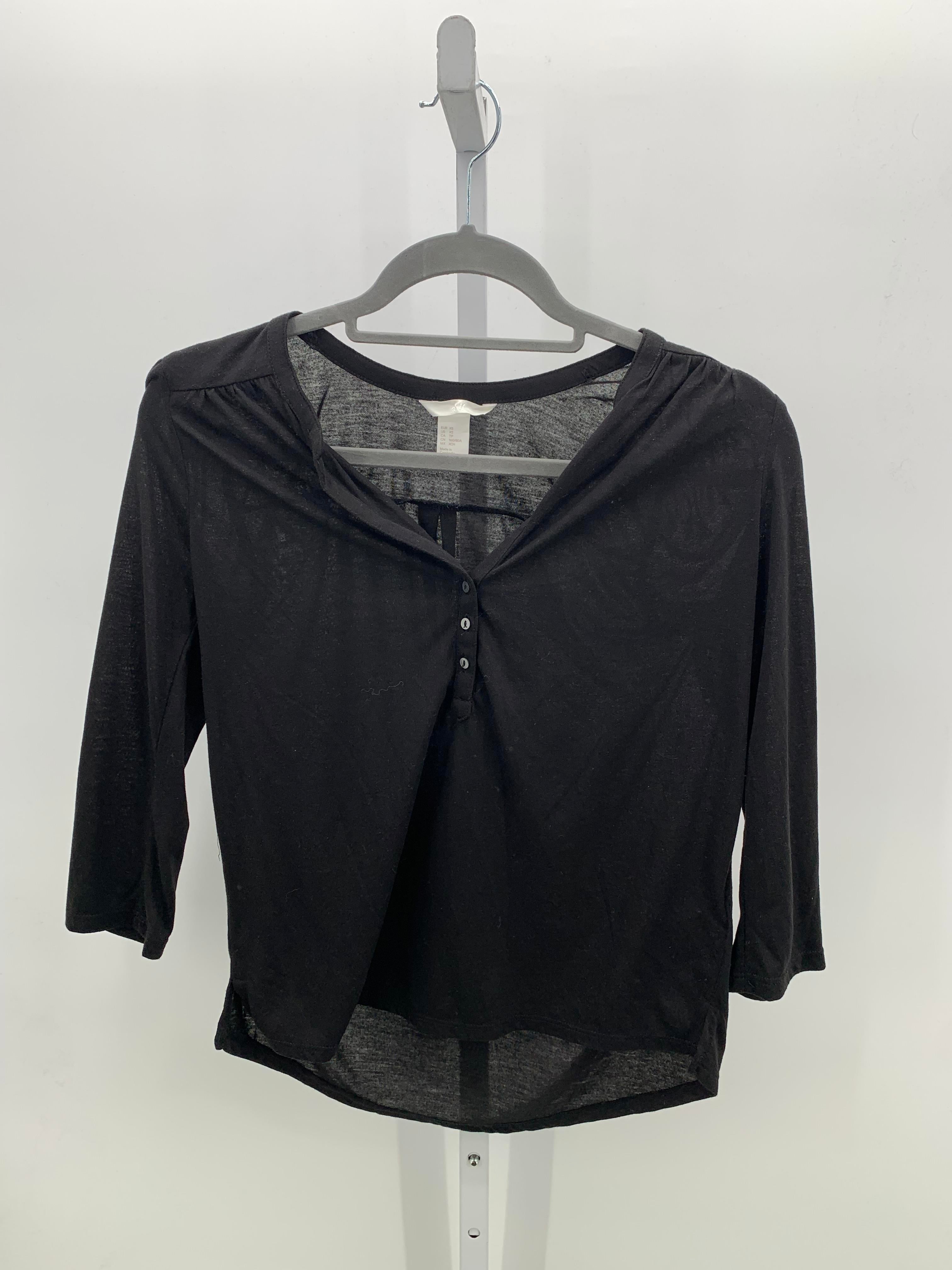 H&M Size X Small Misses 3/4 Sleeve Shirt