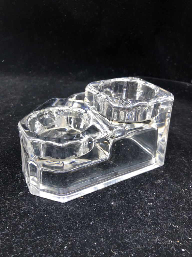 ICE BERG TEA LIGHT HOLDER PARTYLITE.
