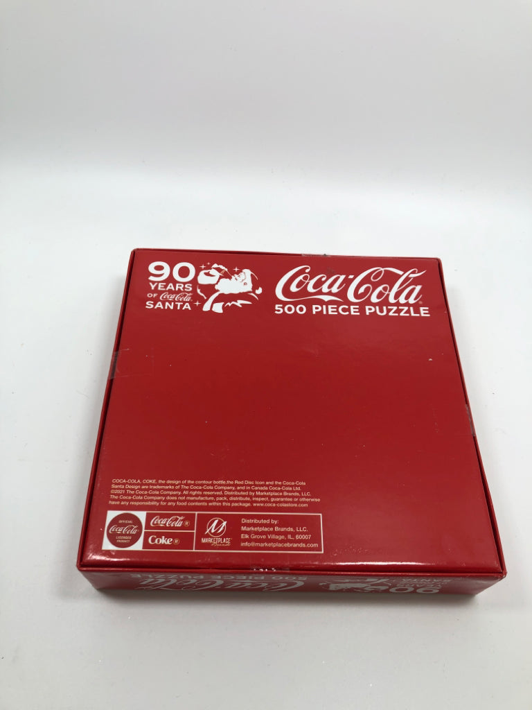 NIB COCA-COLA SANTA PUZZLE.
