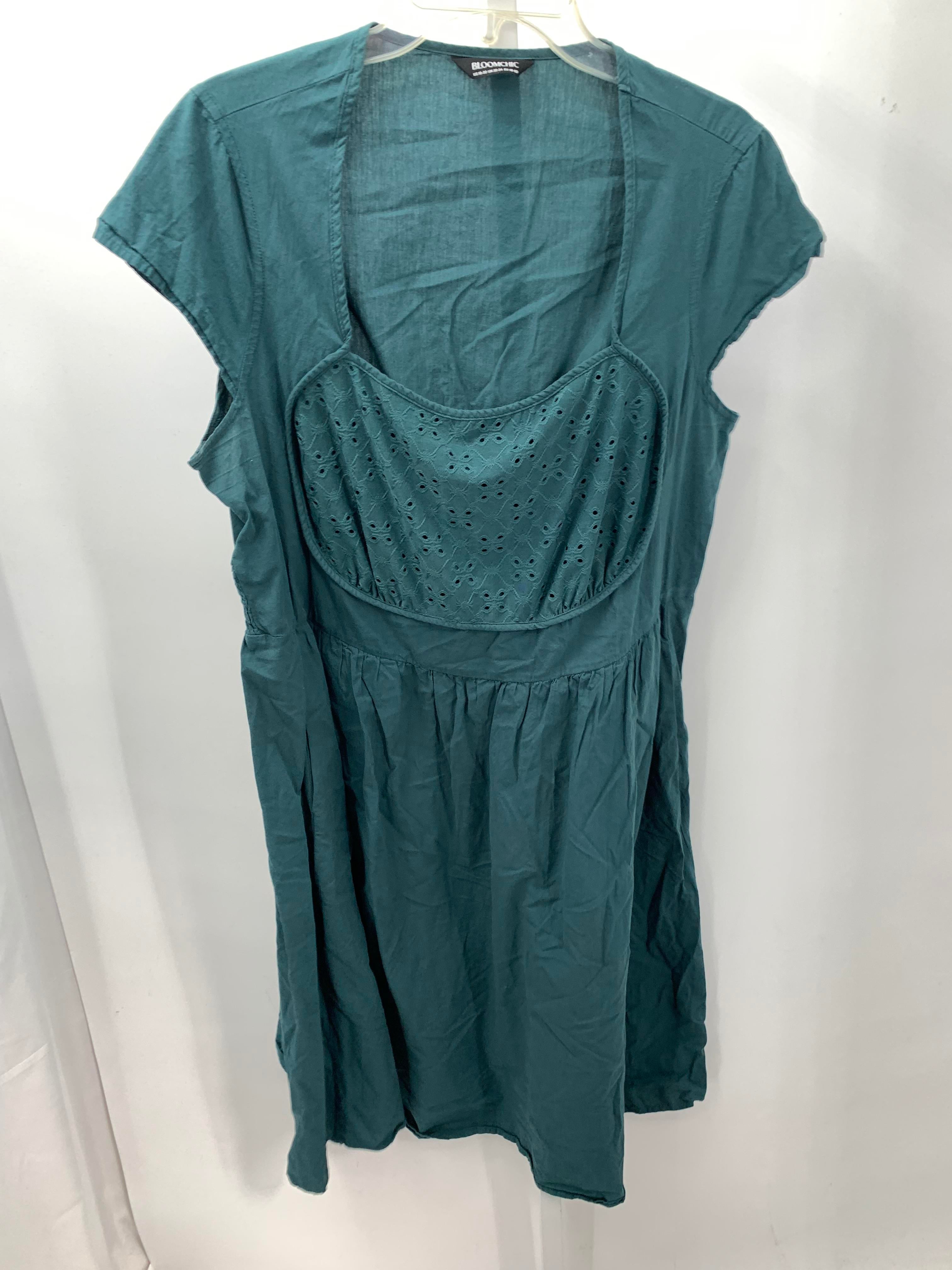 Size 18/20 W Womens Short Sleeve Dress
