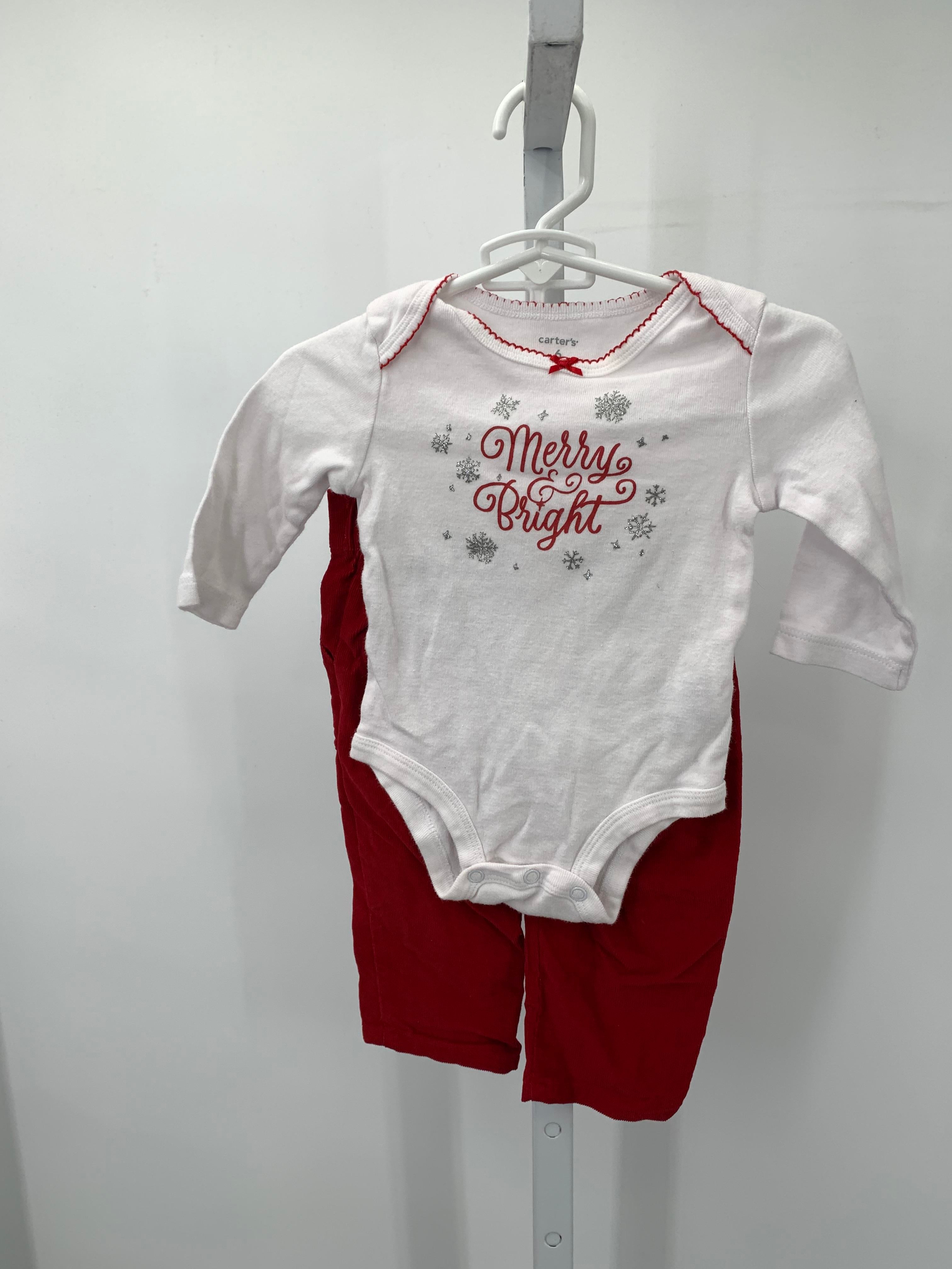 MERRY & BRIGHT SHIRT AND RED PANTS