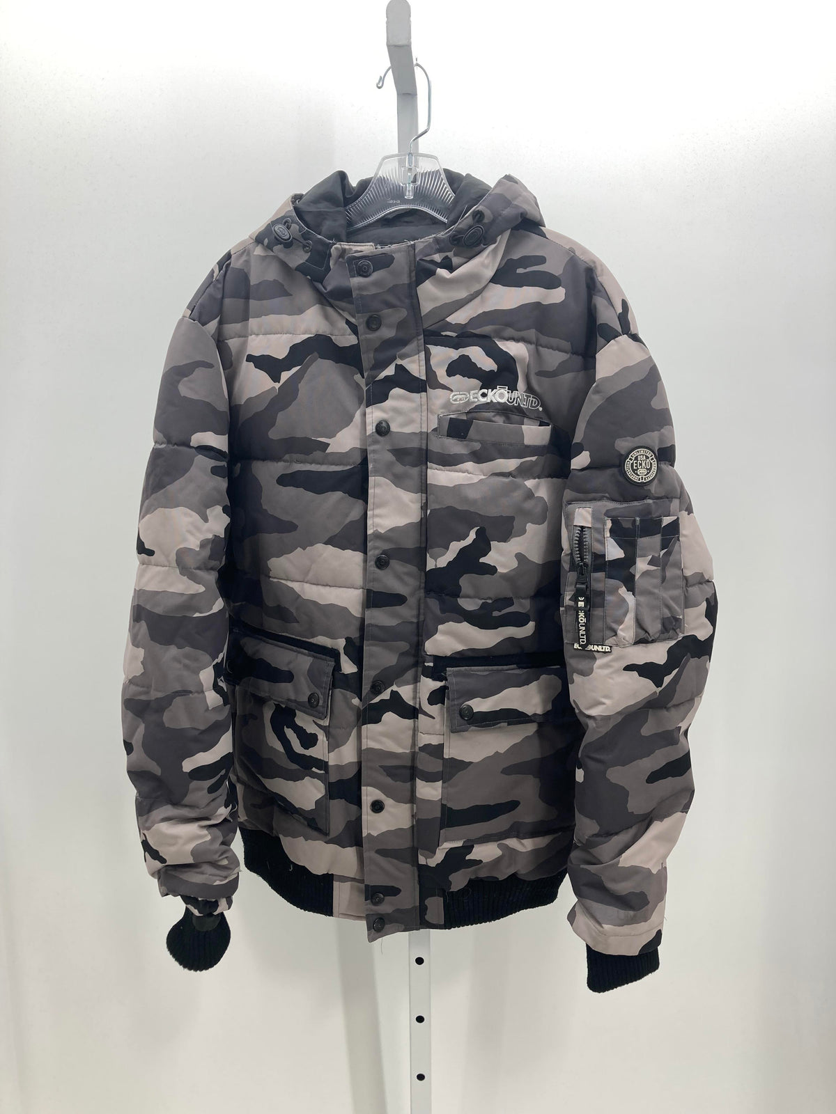 HOODED CAMO