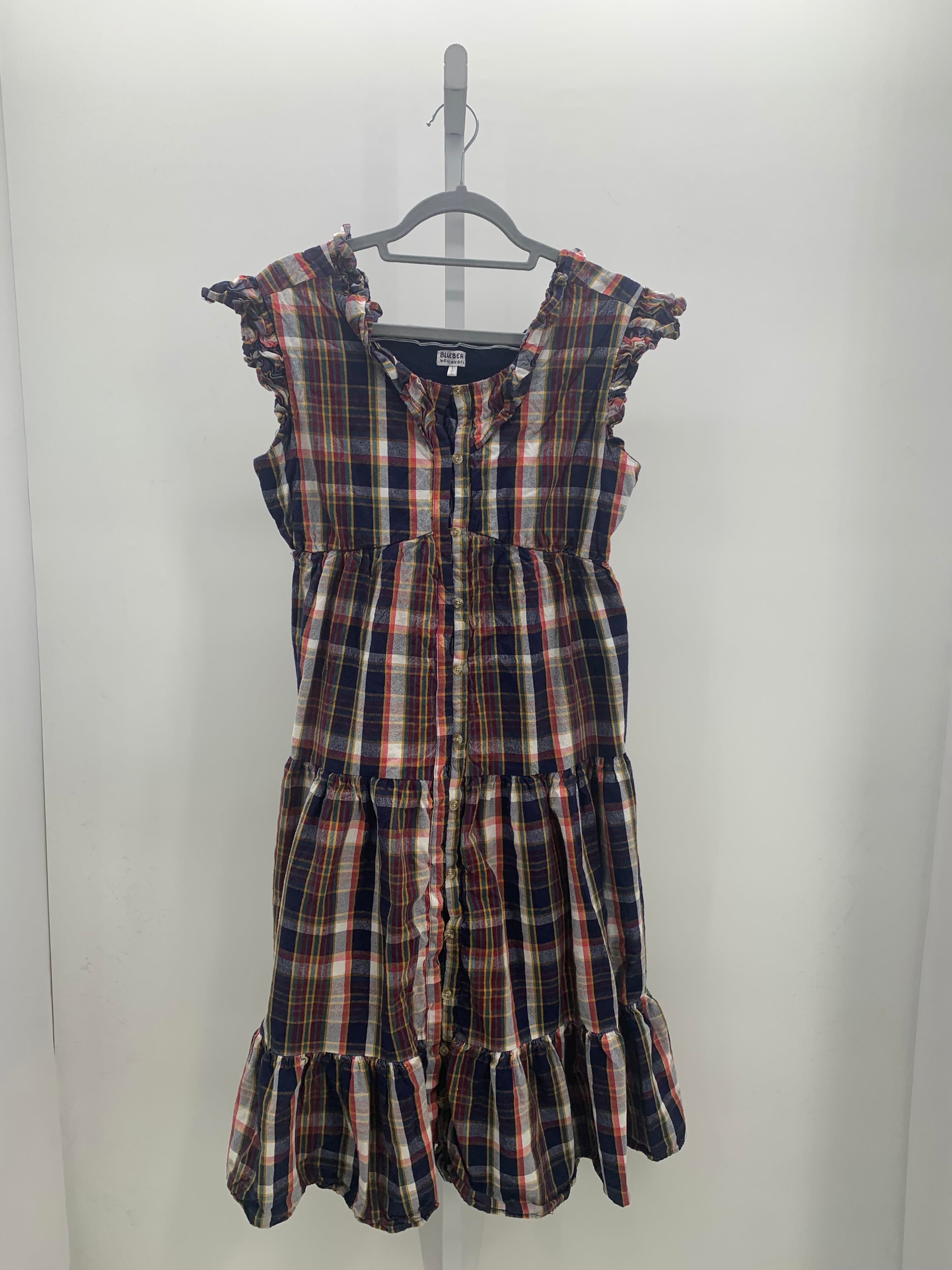 Blueberi Size Large Misses Sleeveless Dress